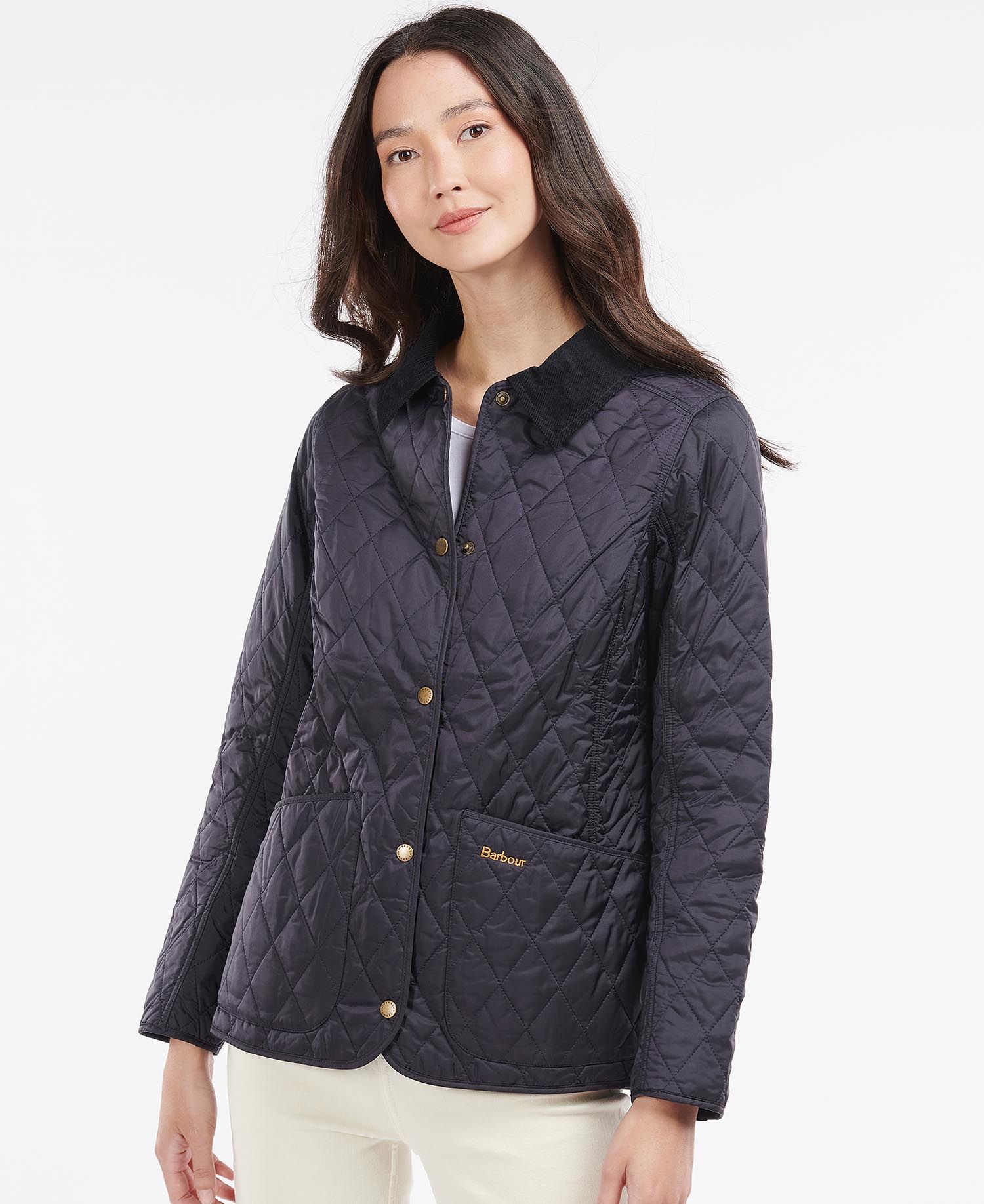 Barbour Annandale Women's Quilted Jackets Navy | 610924-OLI