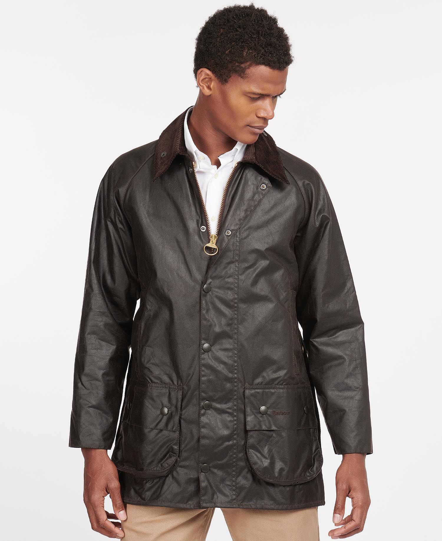 Barbour Beaufort Men's Waxed Jackets Black | 274819-THA