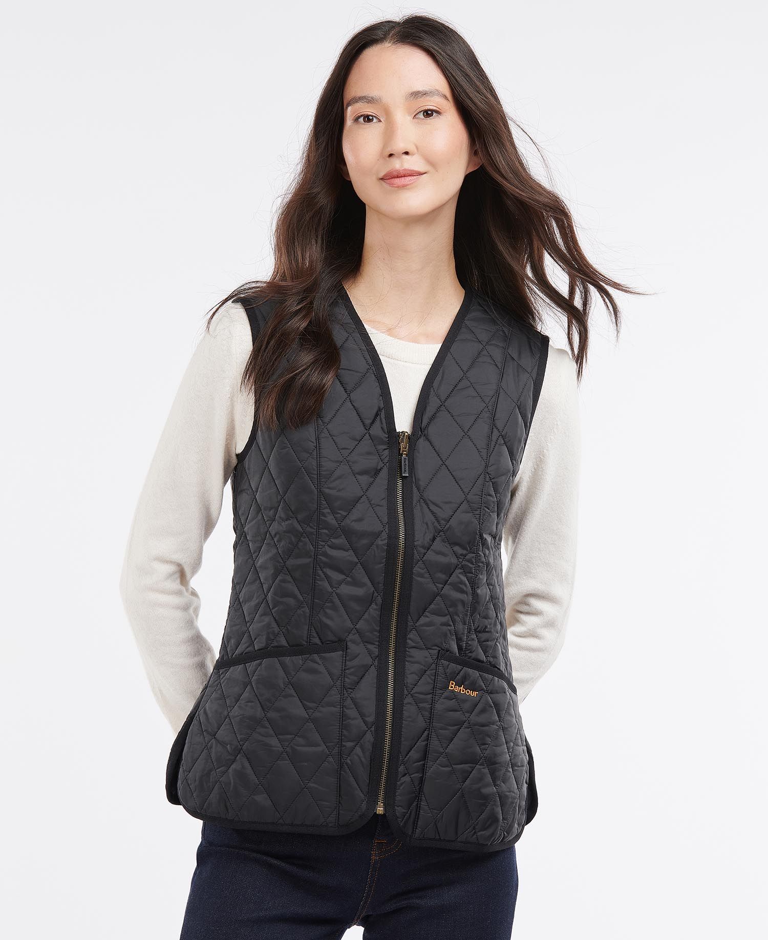 Barbour Betty Interactive Liner Women's Vest Dark Olive | 671320-OKT