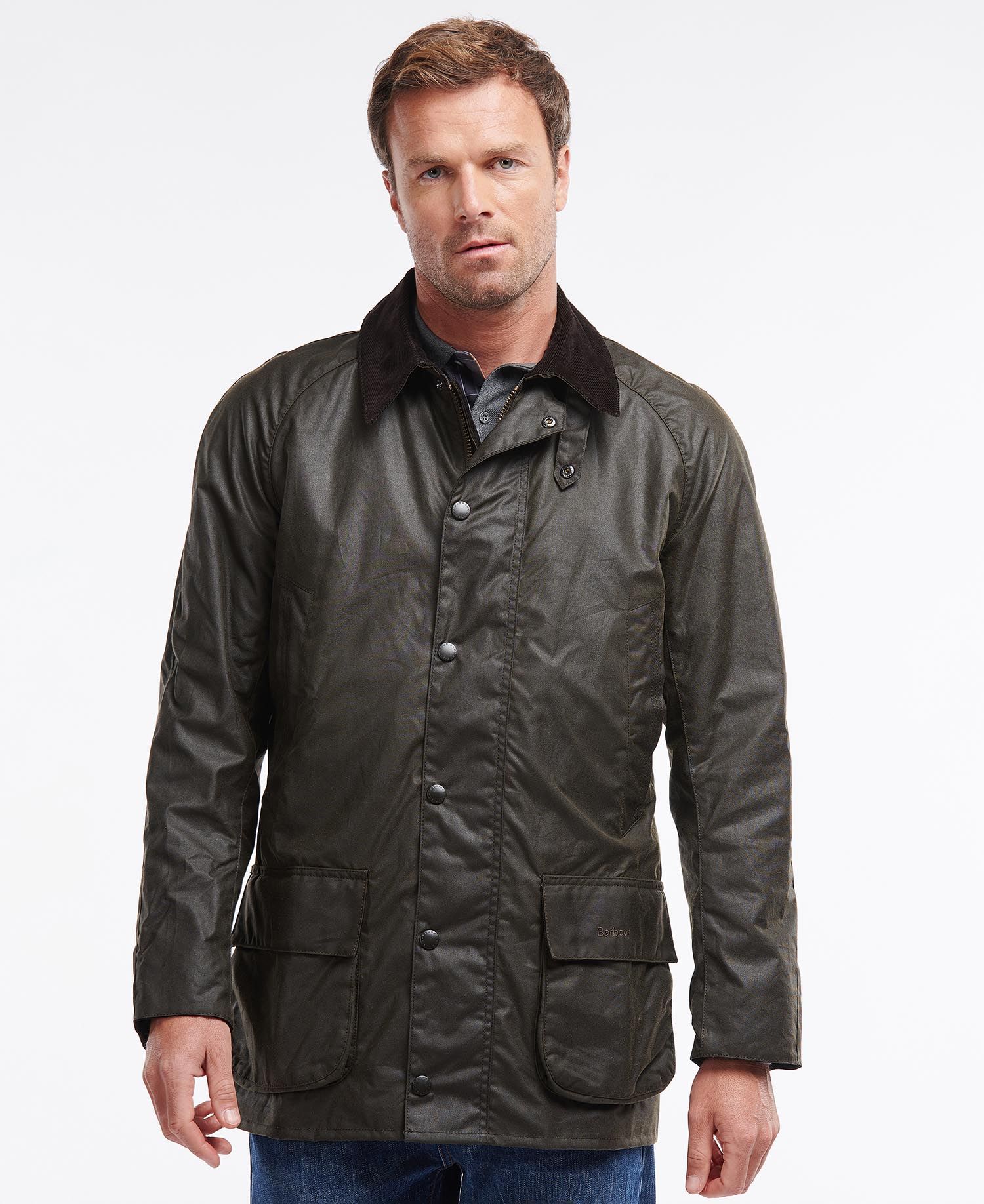 Barbour Bristol Men's Waxed Jackets Navy | 904326-DXV