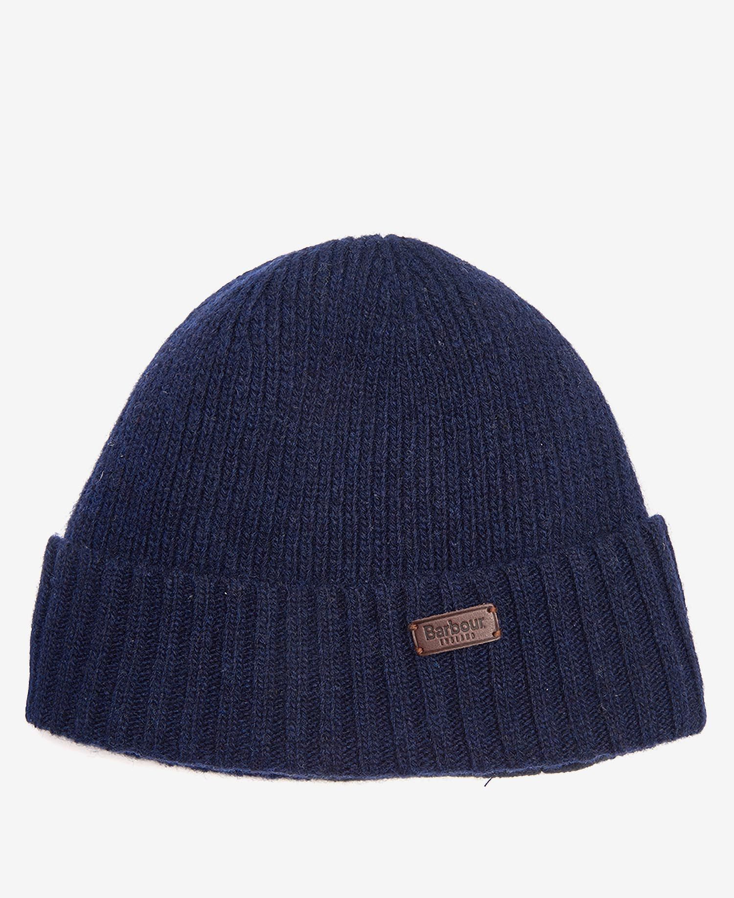 Barbour Carlton Men's Beanie Navy | 726190-KUO