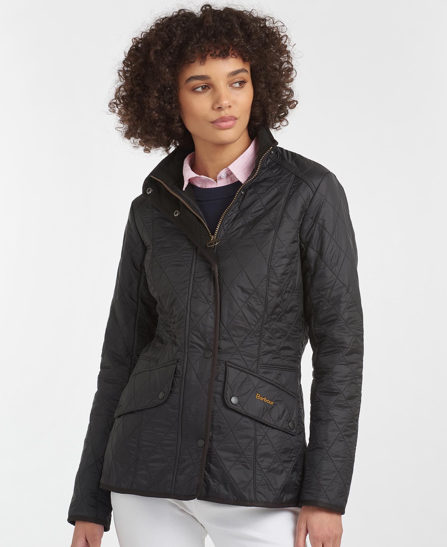 Barbour Cavalry Polarquilt Women's Quilted Jackets Black | 173026-GSB