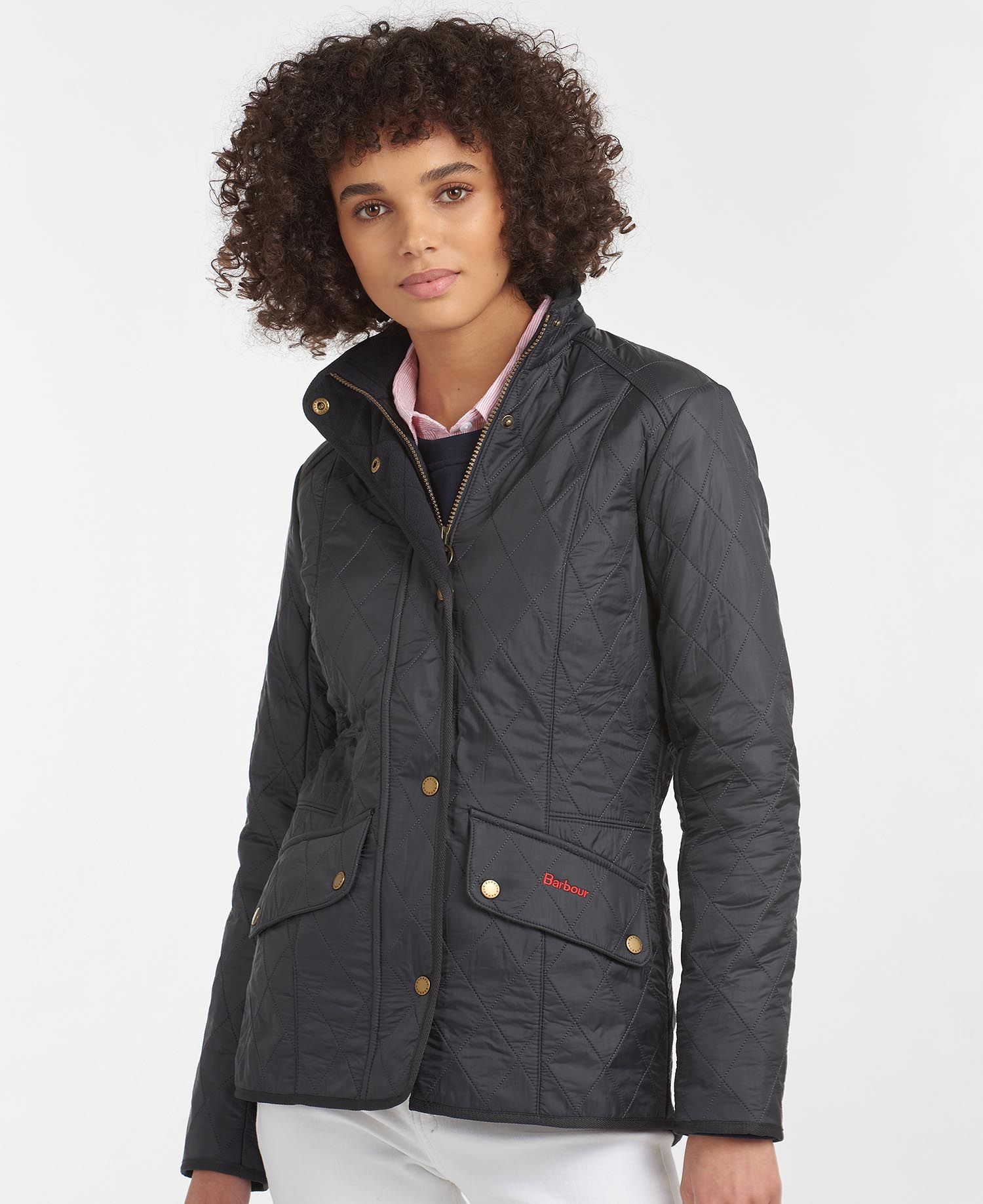 Barbour Cavalry Polarquilt Women's Quilted Jackets Black | 238914-AOG