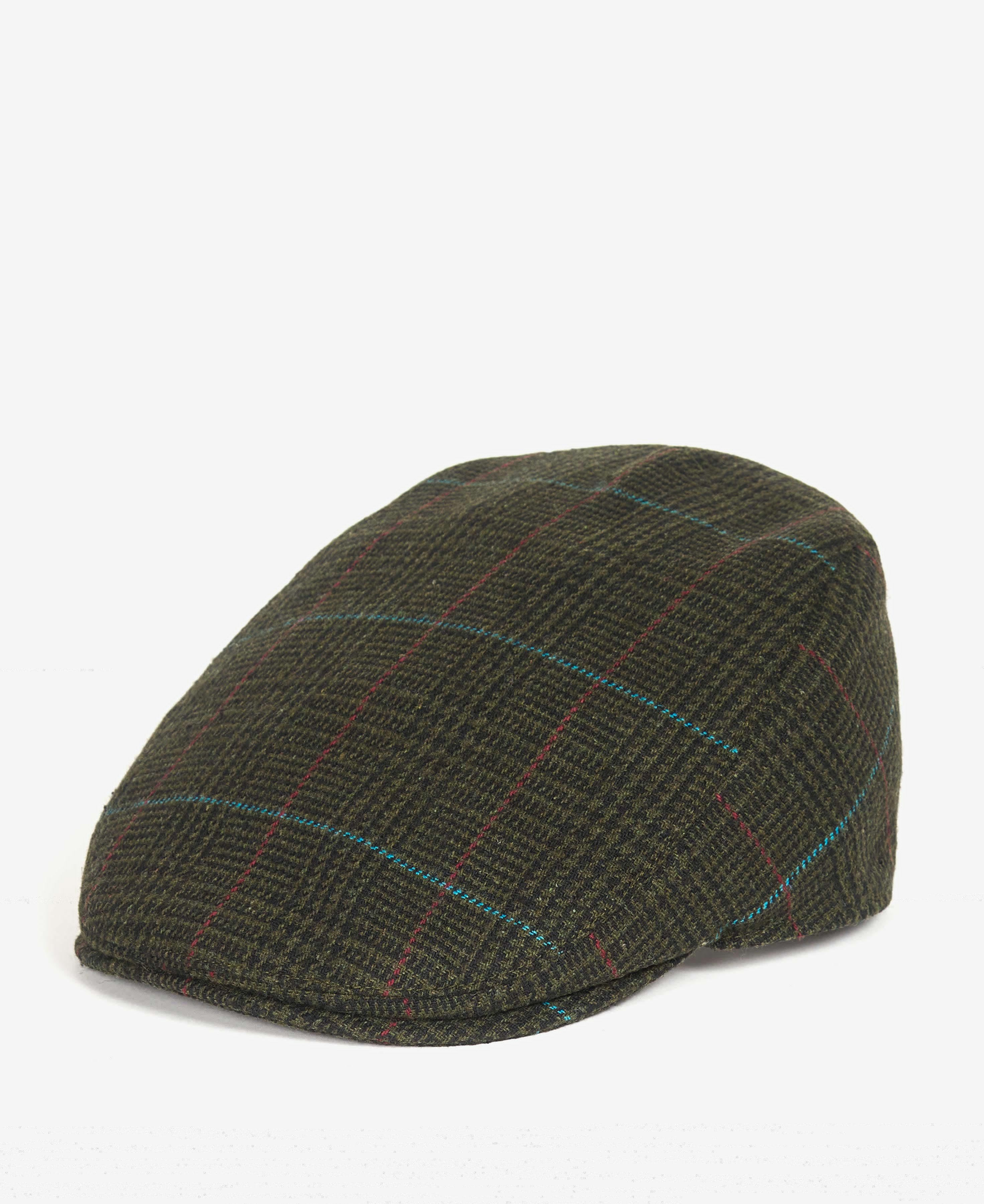 Barbour Cheviot Flat Men's Hats Dark Green | 762134-NHT