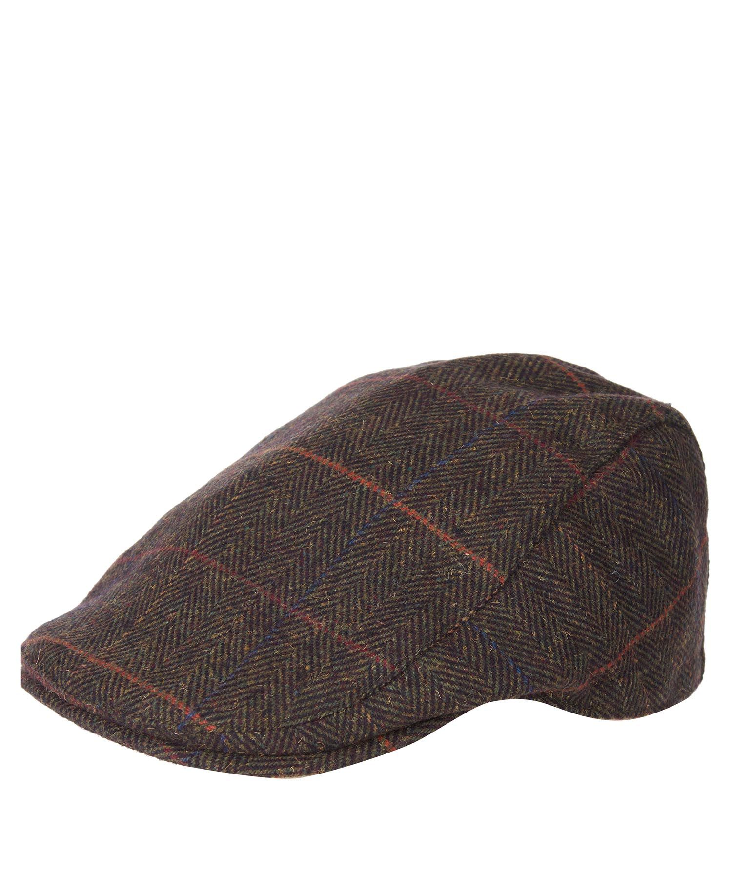 Barbour Cheviot Flat Men's Hats Olive | 496275-SGK