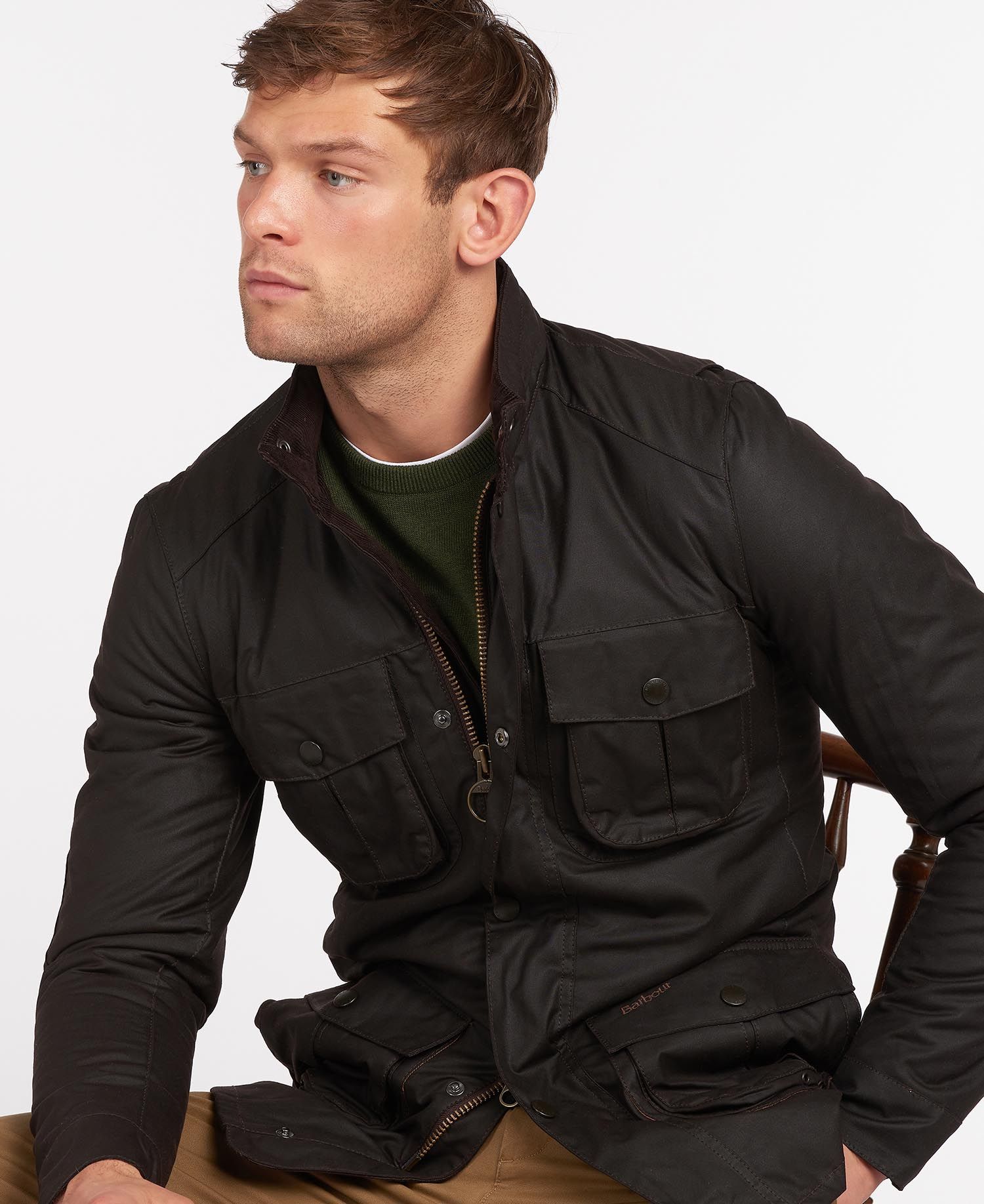 Barbour Corbridge Men's Waxed Jackets Olive | 165934-NHX