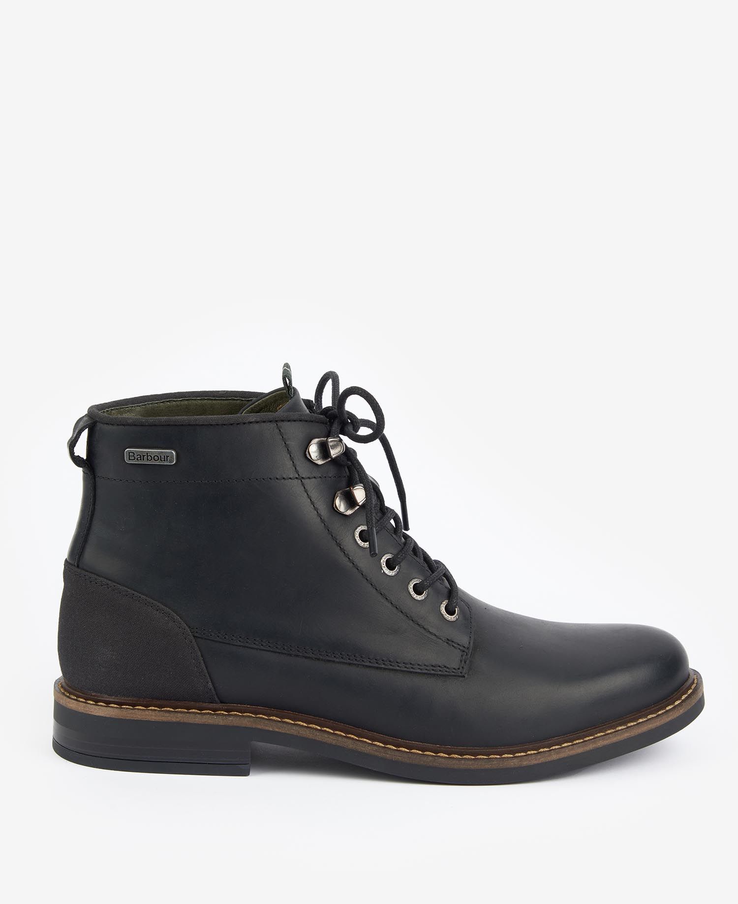 Barbour Deckham Men's Boots Black | 738026-VTG