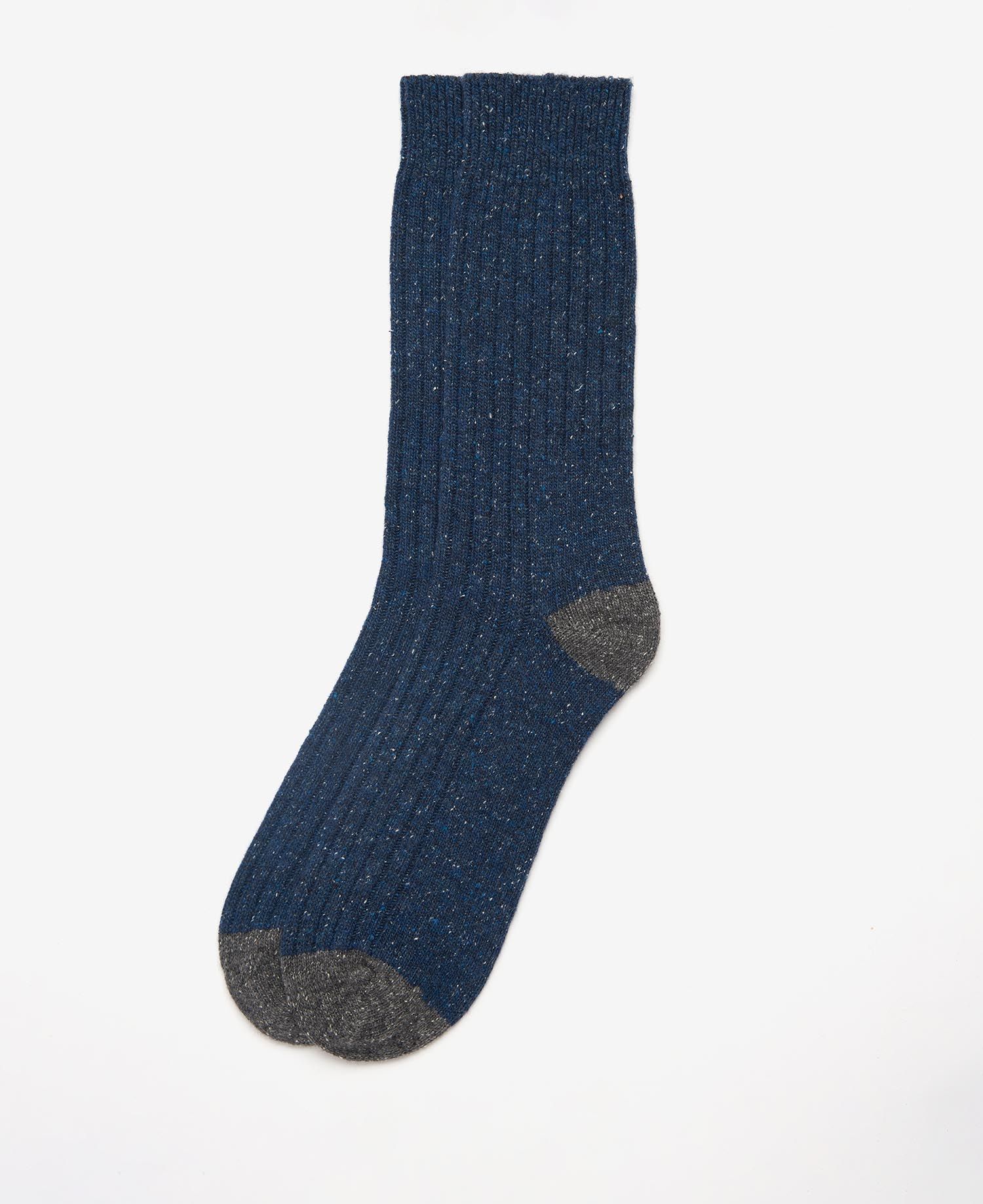 Barbour Houghton Men's Socks Navy | 692437-WKT