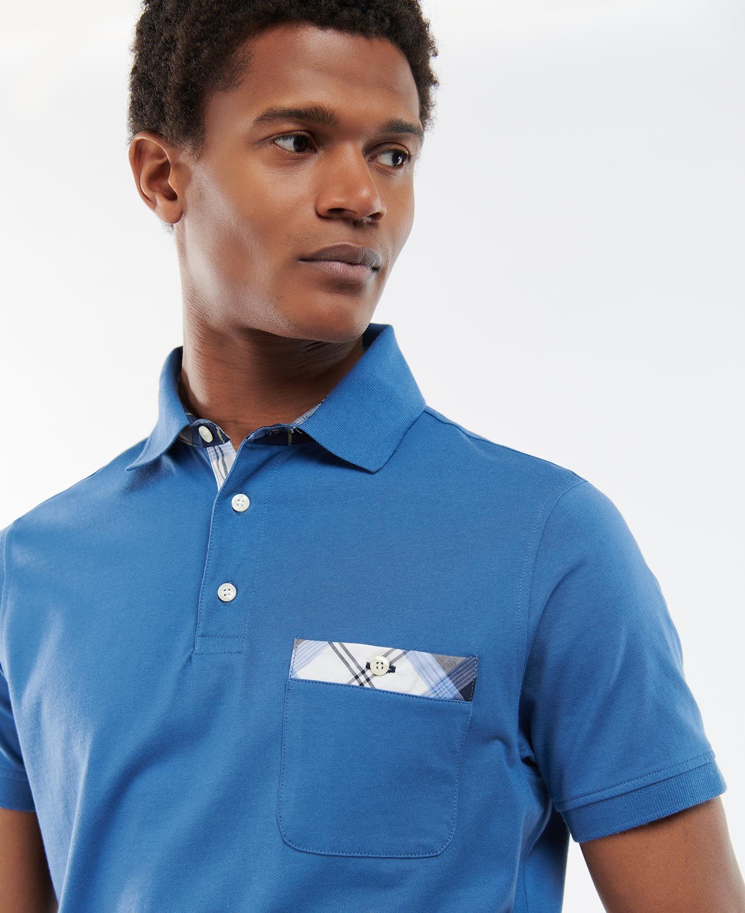 Barbour Lirst Men's Polo Shirts Blue | 921067-MTB