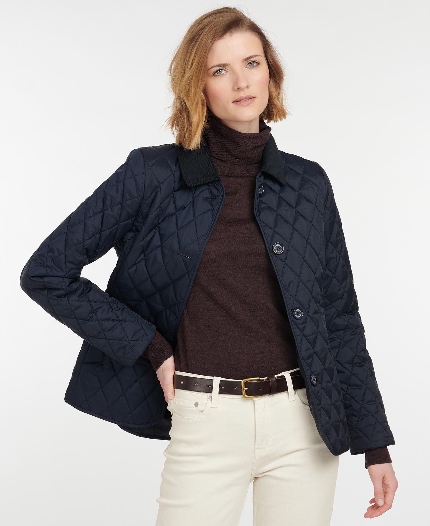 Barbour Omberlsey Women's Quilted Jackets Black | 358074-WUK