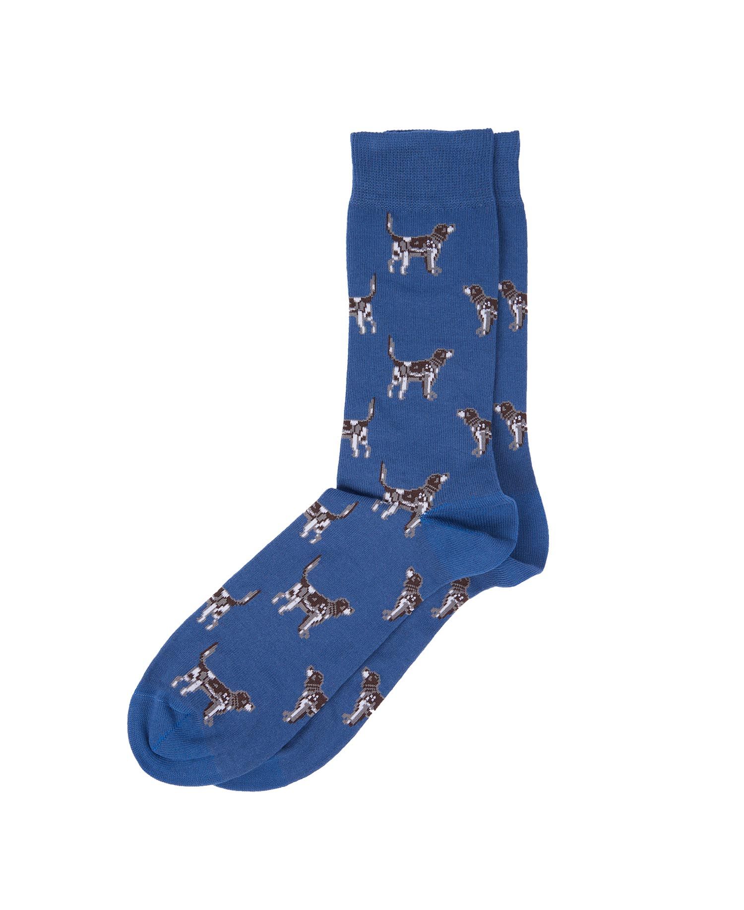 Barbour Pointer Men's Socks Blue | 645903-XYO