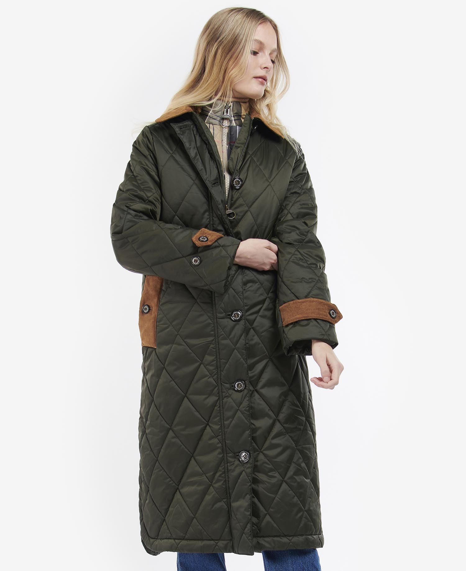 Barbour Silwick Women's Quilted Jackets Olive | 709638-SBY