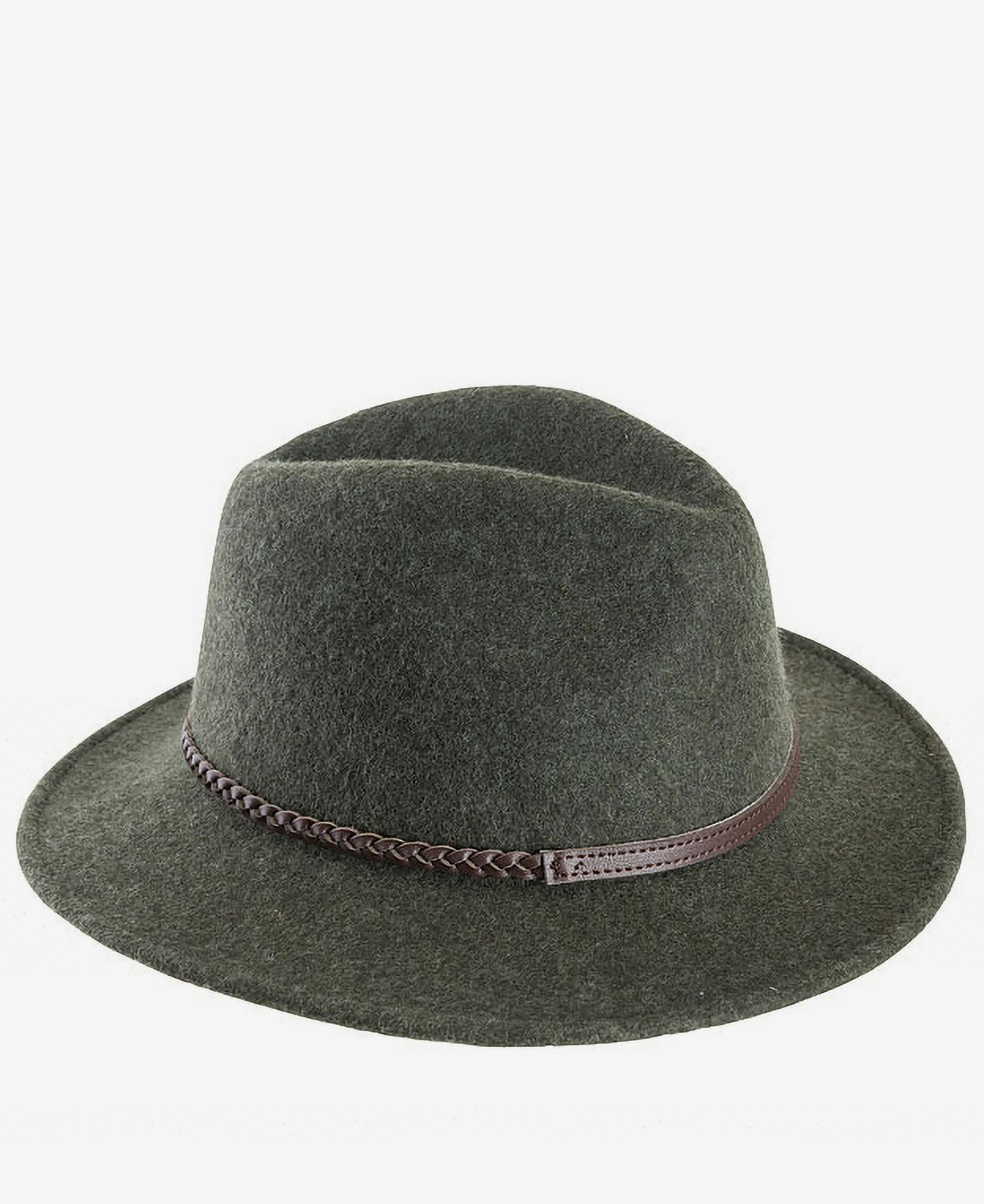 Barbour Tack Fedora Women's Hats Olive | 037812-QJY