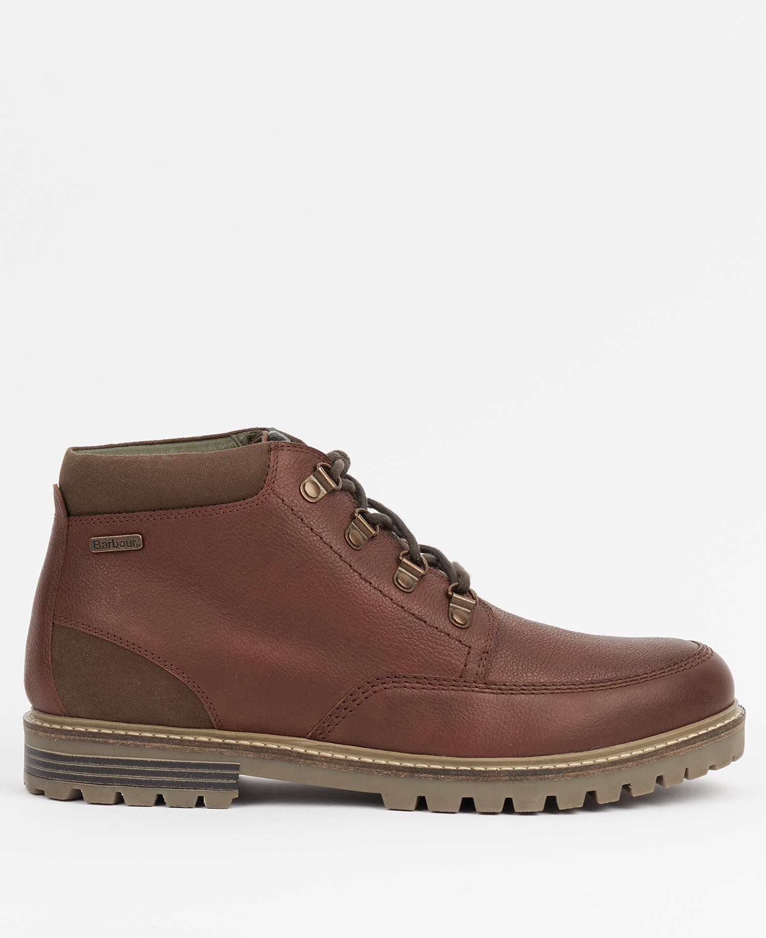 Barbour fenton Men's Boots Burgundy | 659370-PFI