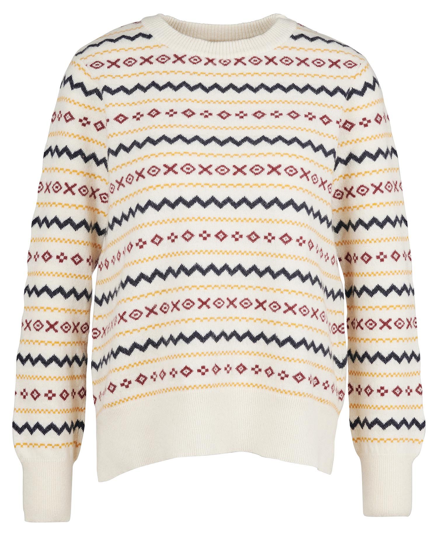 Barbour Alder Knit Women's Sweatshirts Cream | 682573-CVN