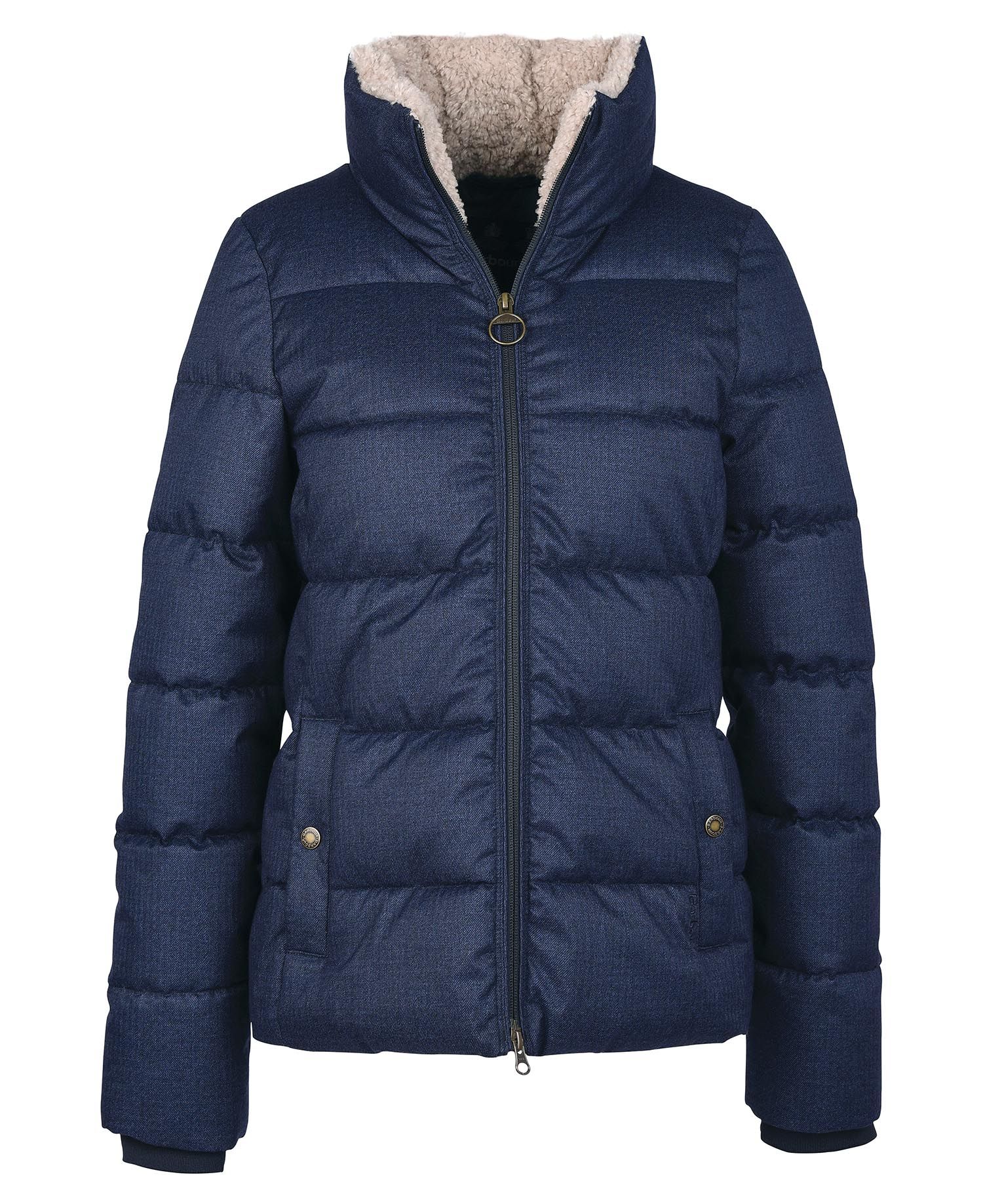 Barbour Allium Women's Quilted Jackets Navy | 681530-RUE