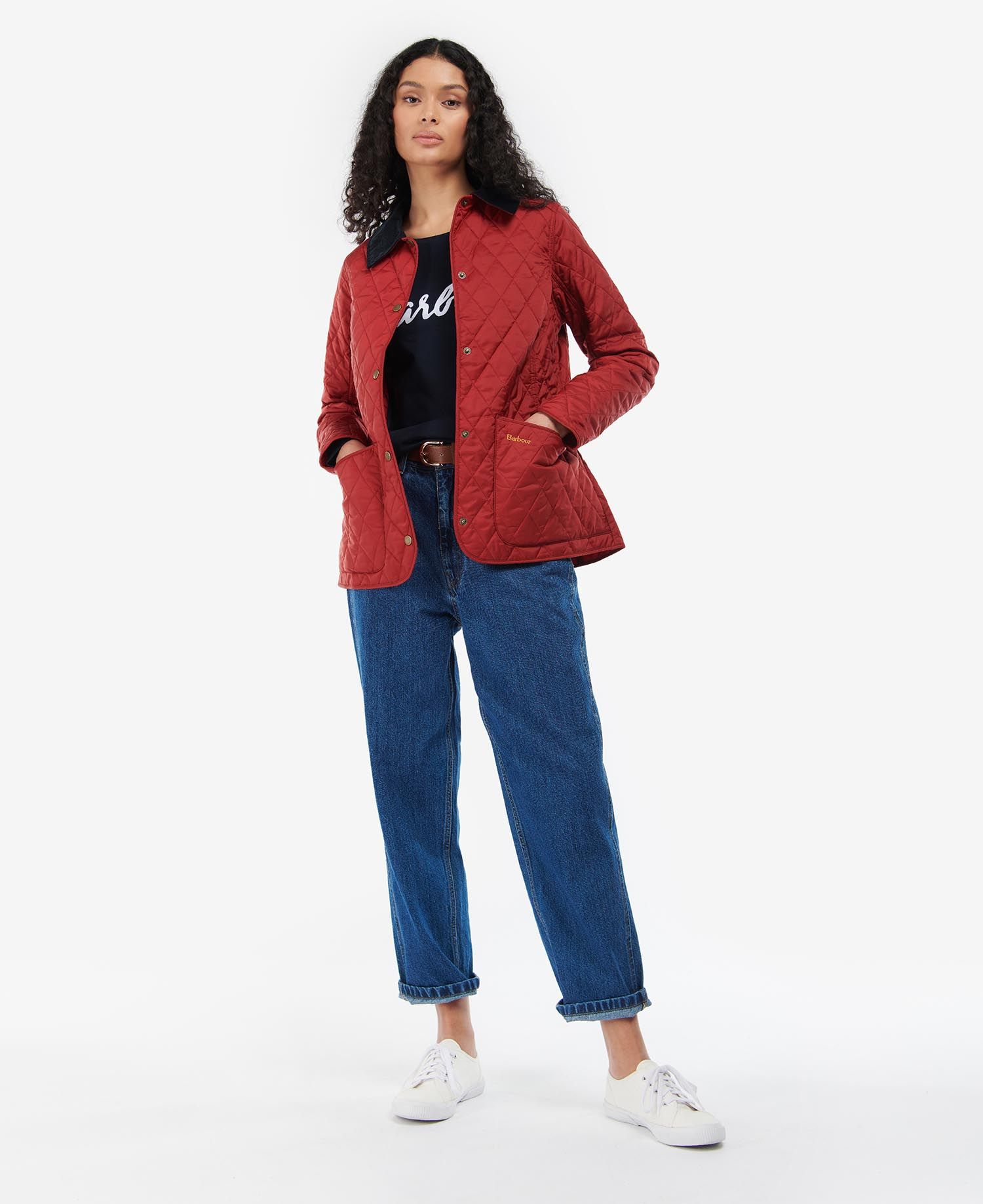 Barbour Annandale Women's Quilted Jackets Red | 071592-HDJ