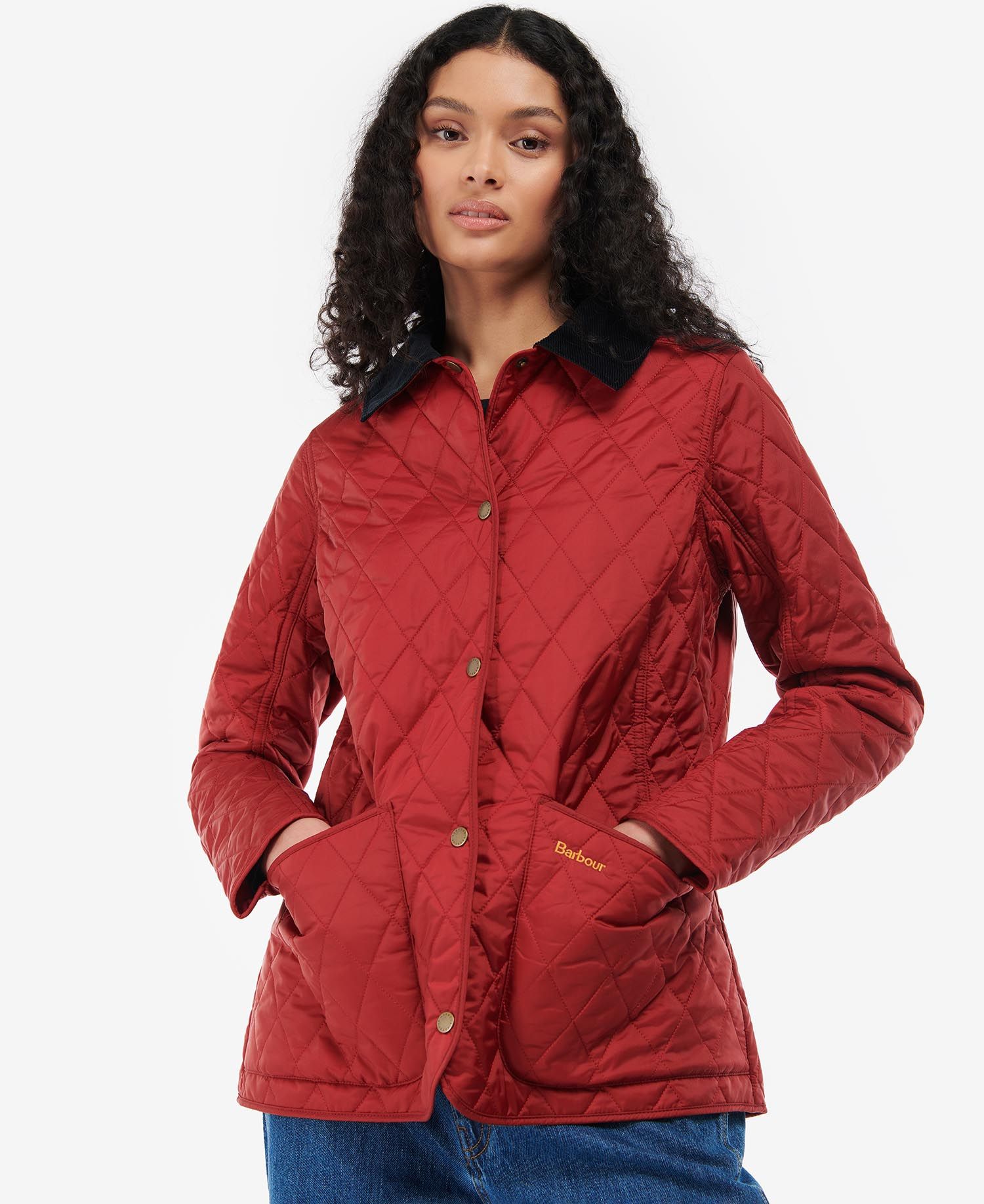 Barbour Annandale Women's Quilted Jackets Red | 071592-HDJ