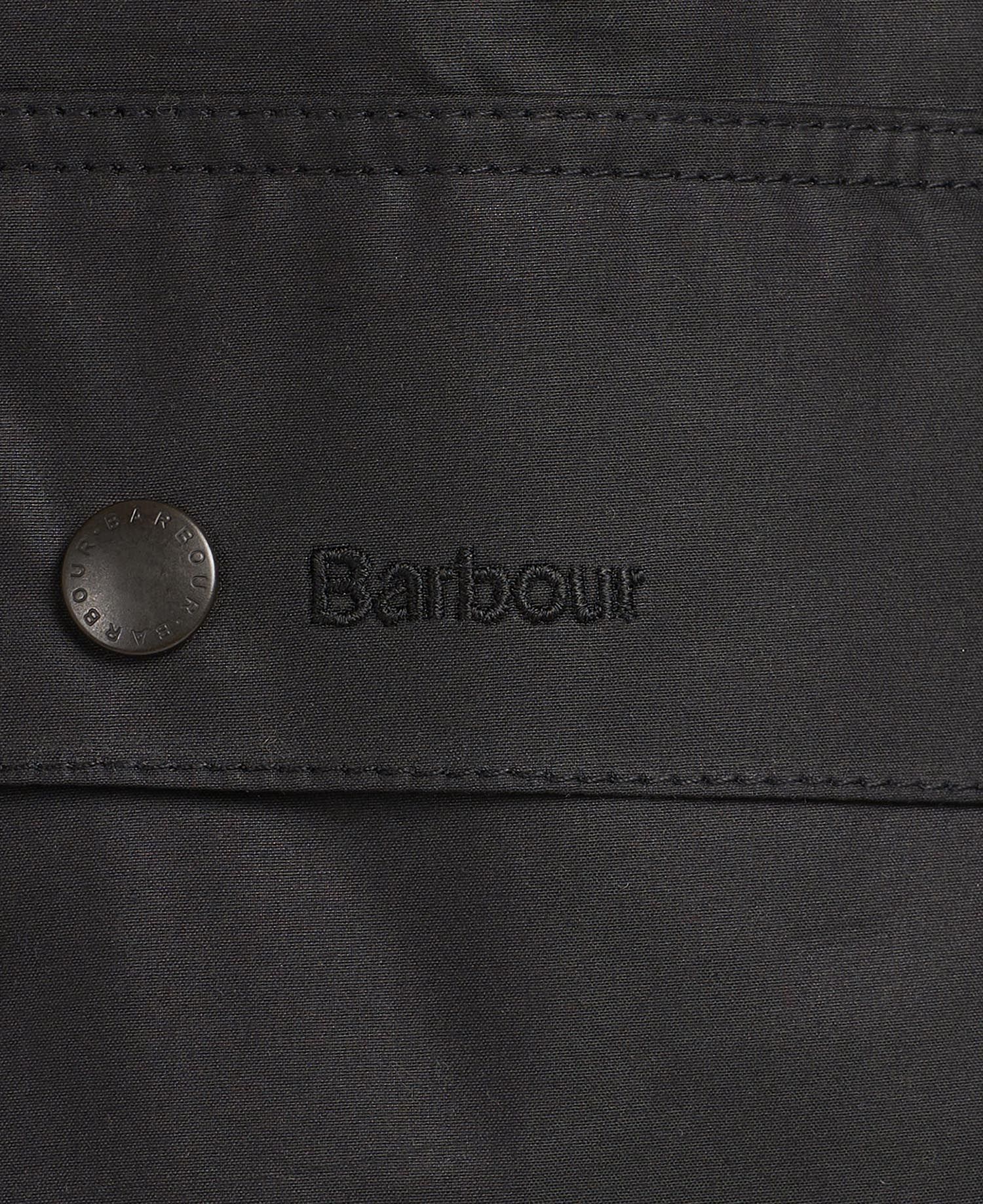 Barbour Ashby Men's Waxed Jackets Black | 975062-BAN