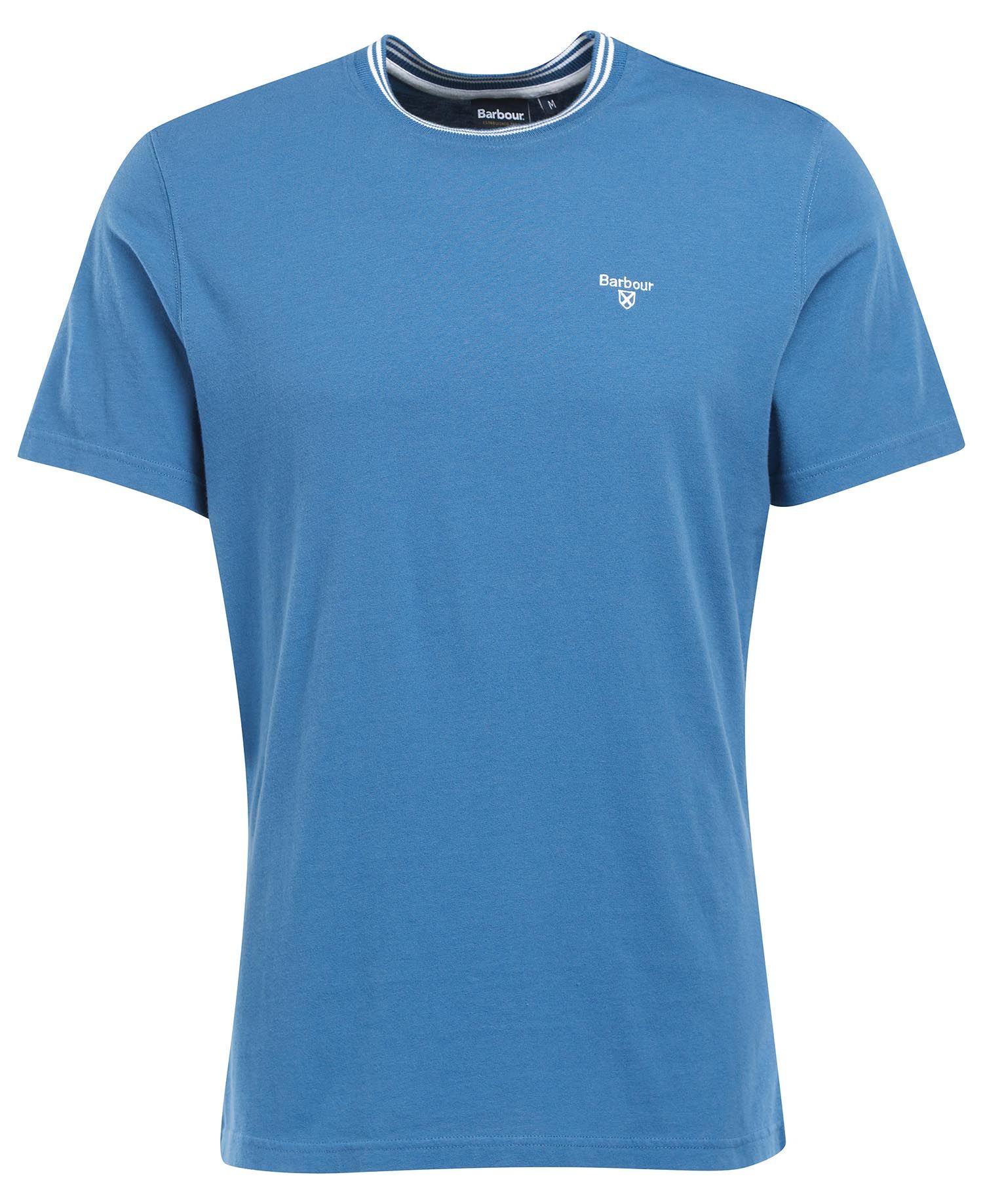 Barbour Austwick Men's T Shirts Blue | 691470-QKD