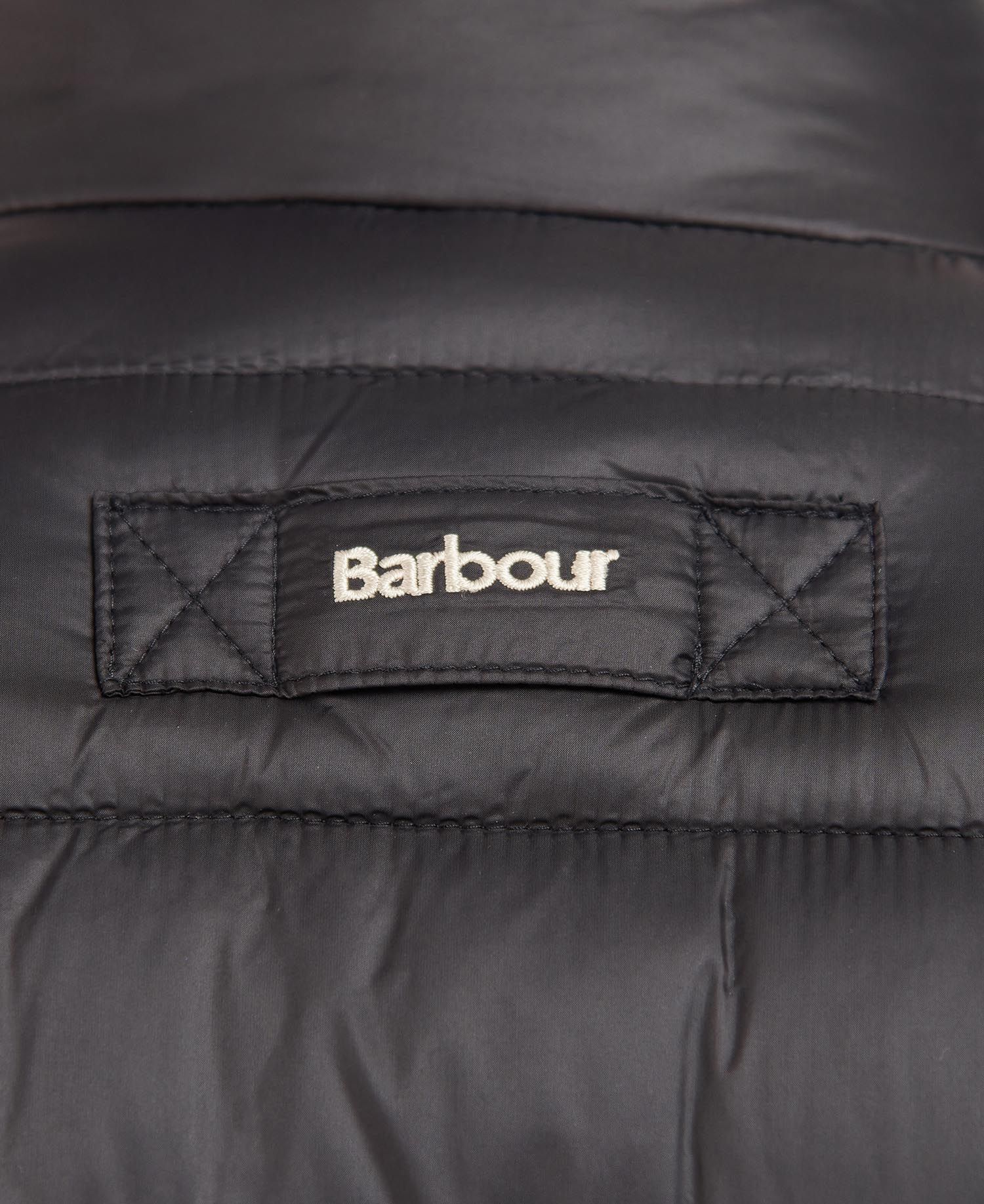 Barbour Baffle Overhead Men's Quilted Jackets Black | 348021-EWT