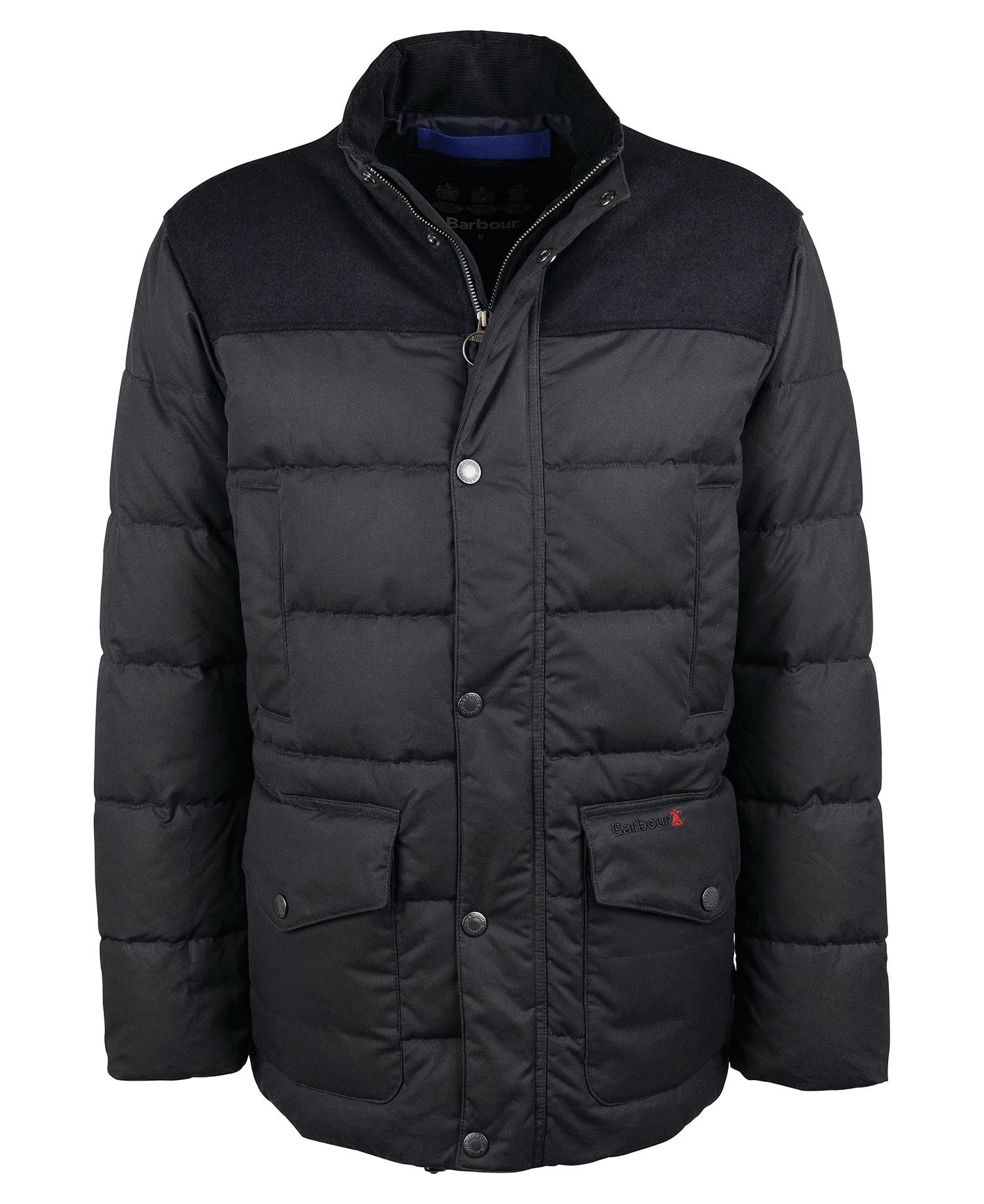 Barbour Baffle Trellon Men's Waxed Jackets Navy | 351076-LZM