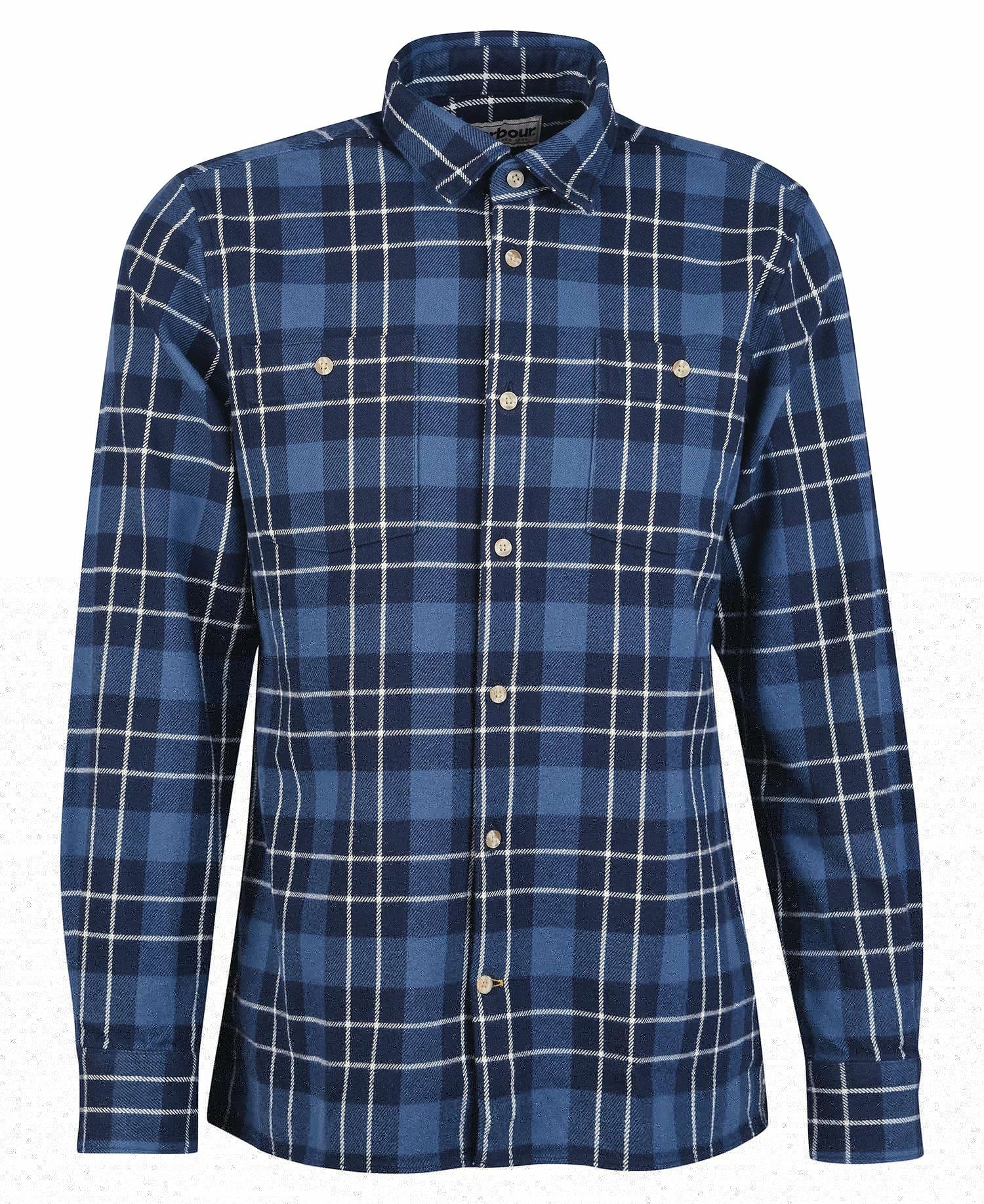 Barbour Baysbarn Men's Shirts Navy | 710245-YDZ