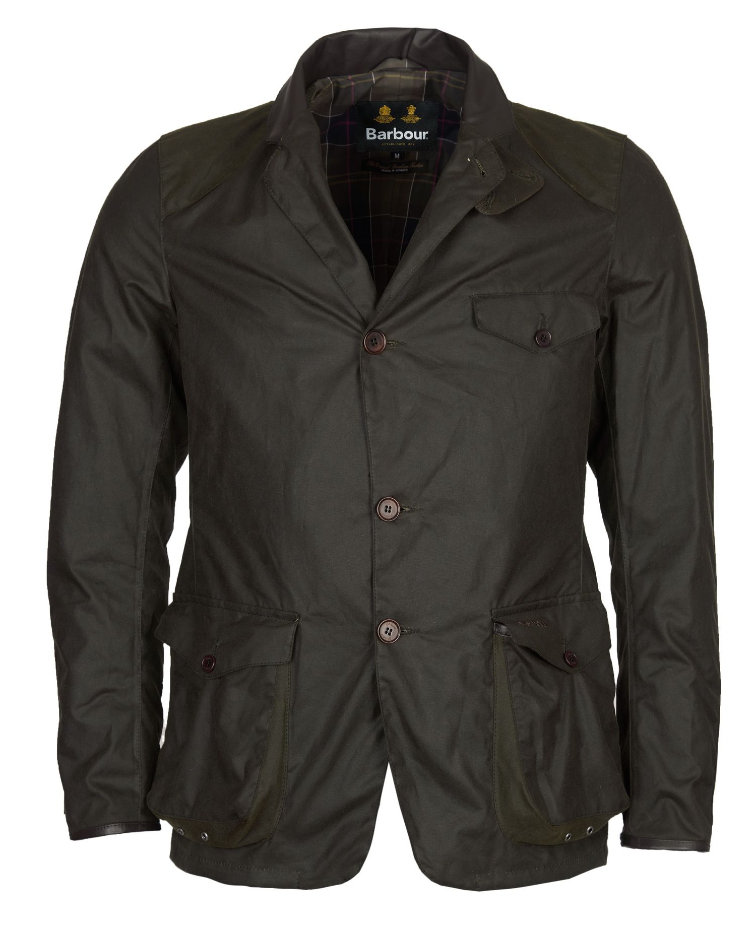 Barbour Beacon Sports Men's Waxed Jackets Olive | 607152-LOK