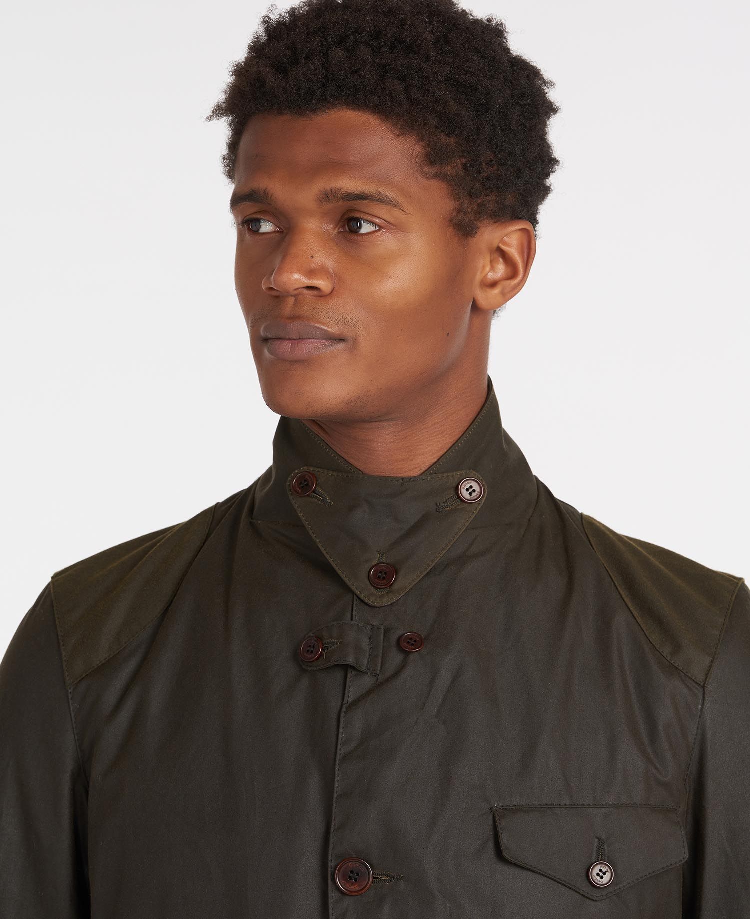 Barbour Beacon Sports Men's Waxed Jackets Olive | 607152-LOK