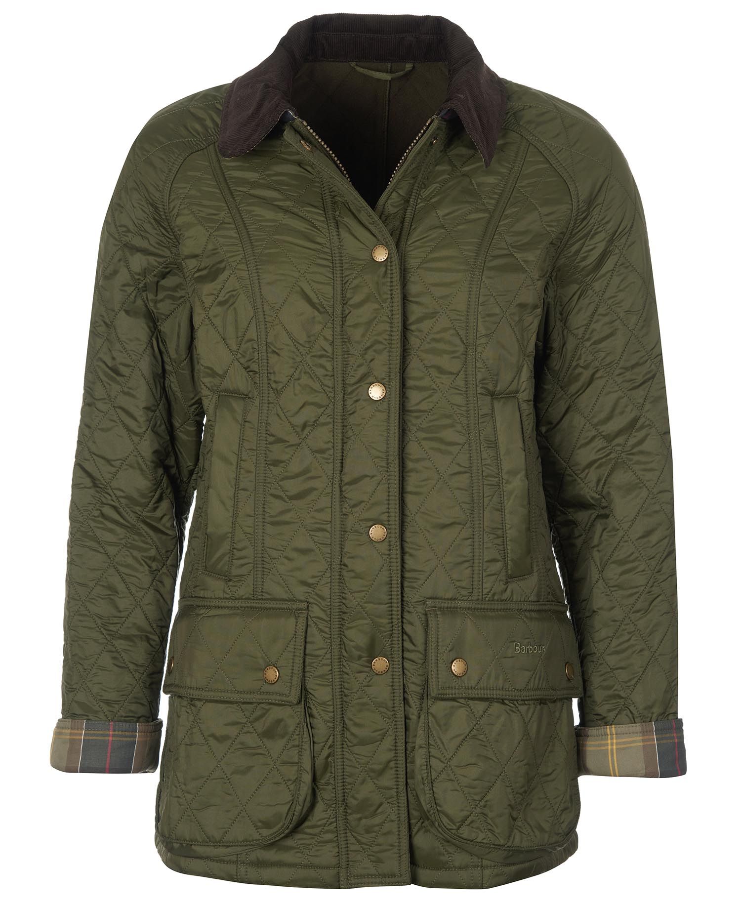 Barbour Beadnell Polarquilt Women's Quilted Jackets Olive | 745610-ZIM