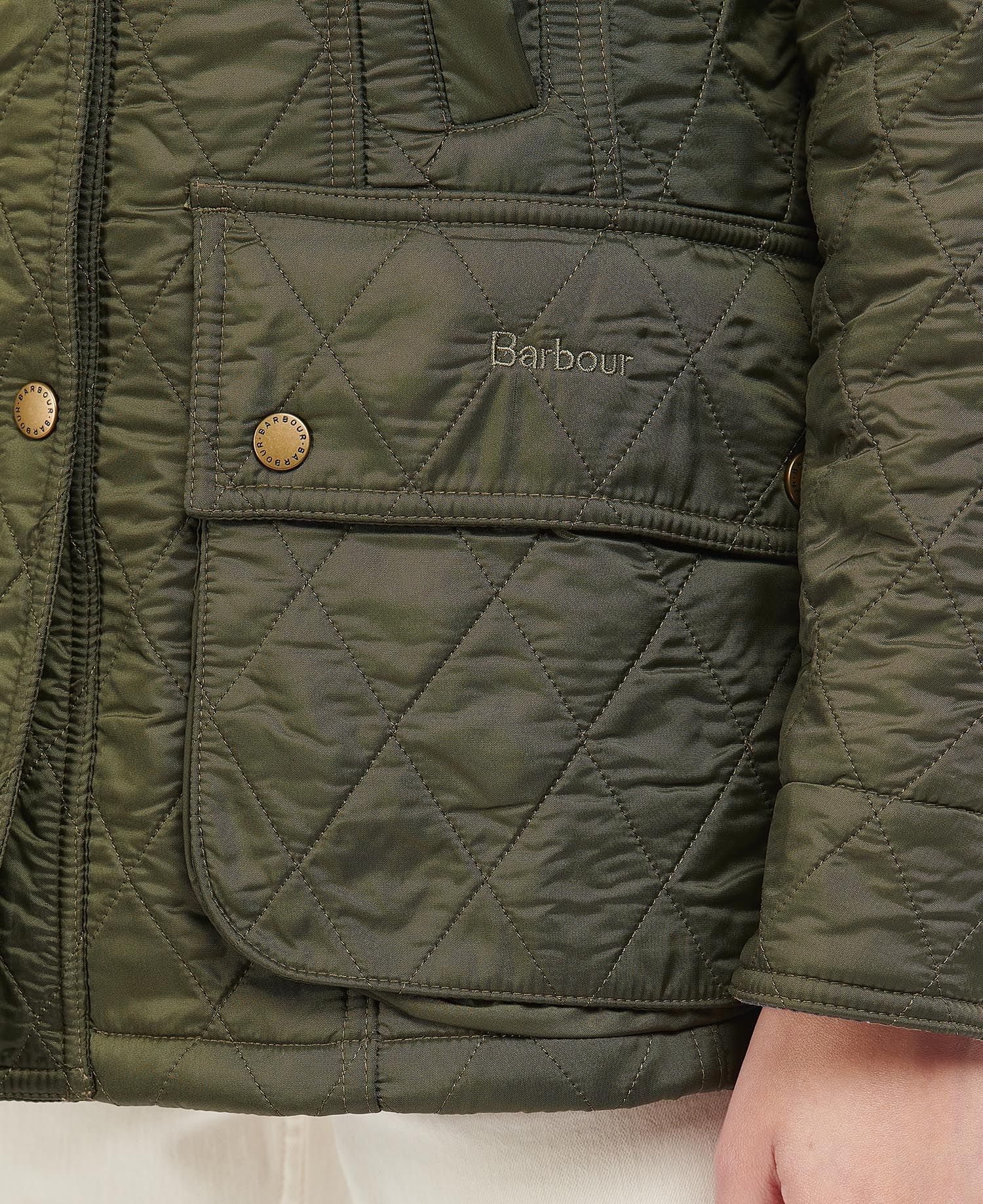 Barbour Beadnell Polarquilt Women's Quilted Jackets Olive | 745610-ZIM