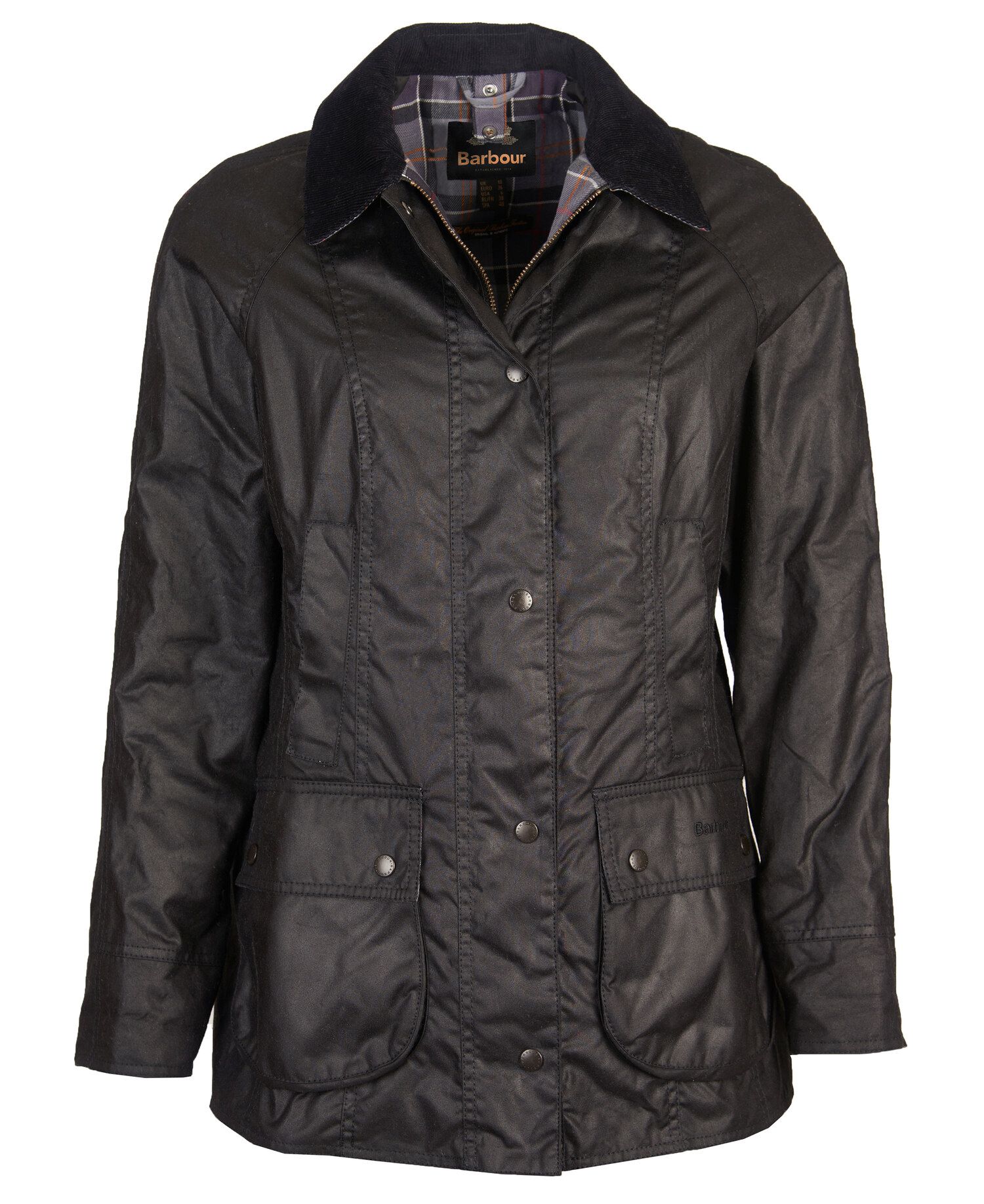 Barbour Beadnell Women's Waxed Jackets Black | 306128-LYF