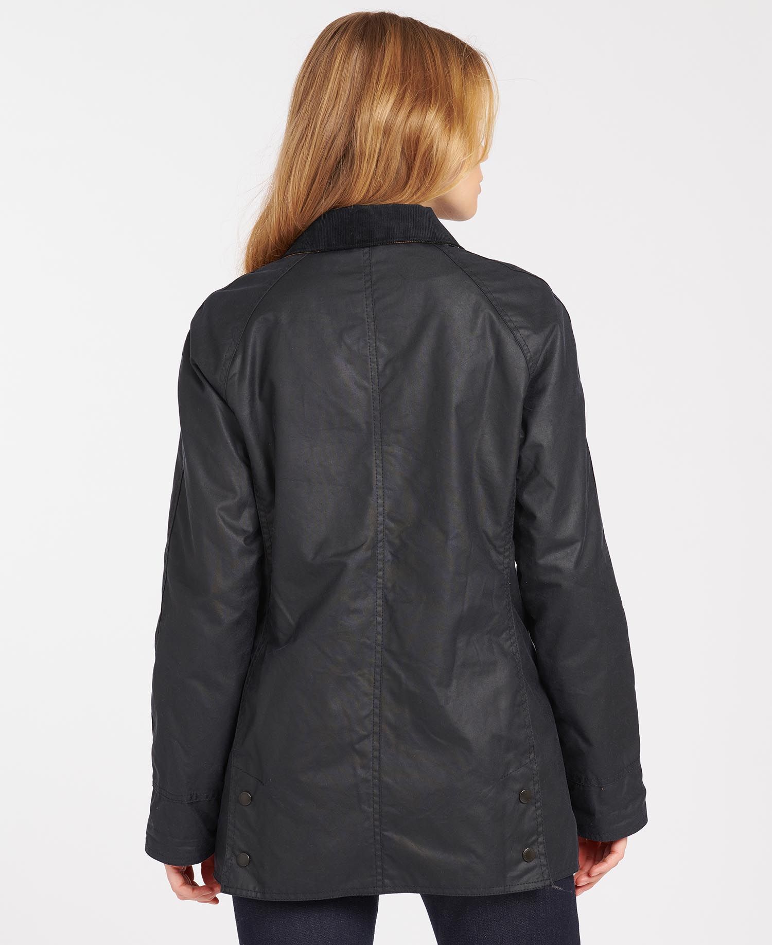 Barbour Beadnell Women's Waxed Jackets Black | 463205-QLI