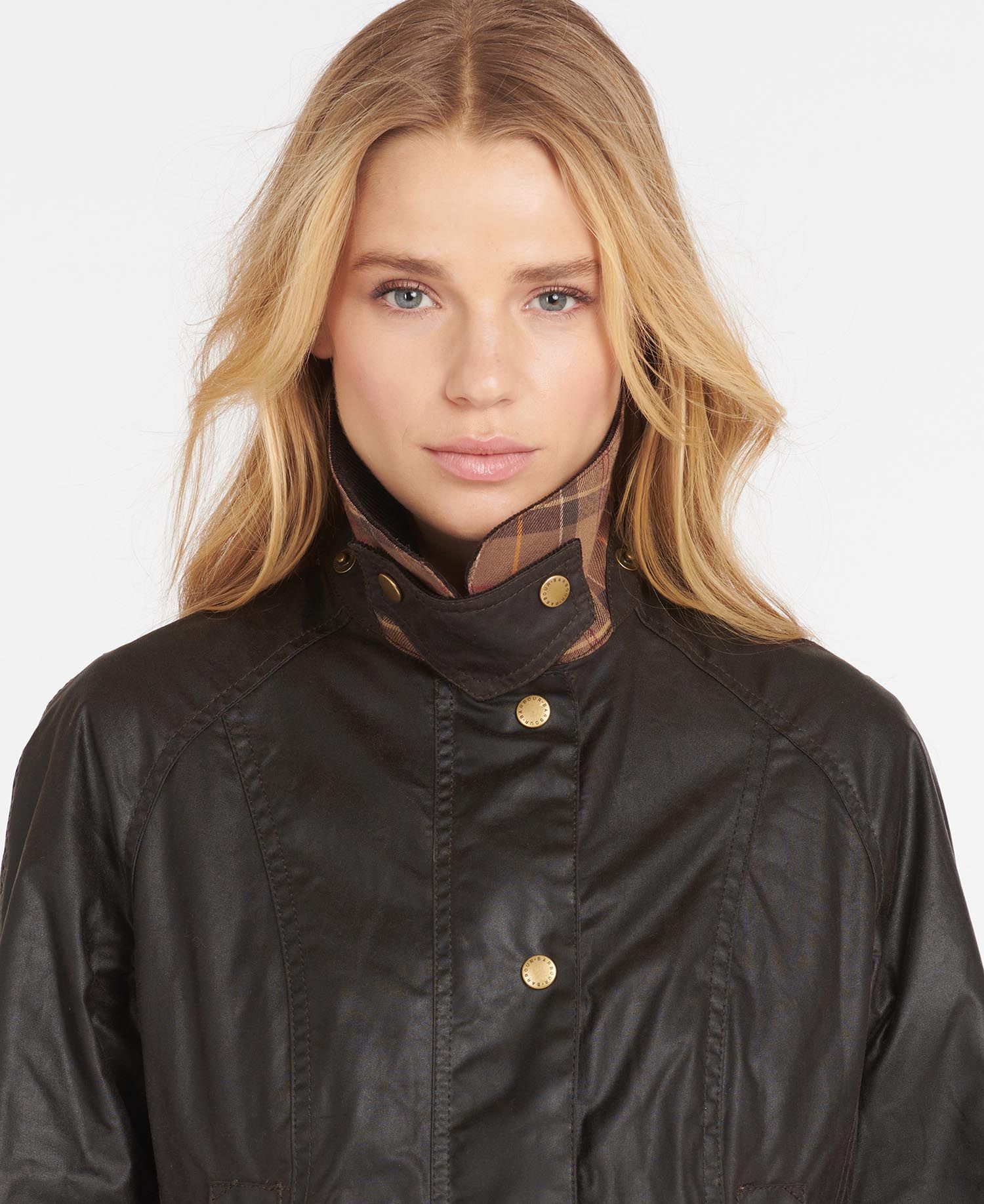 Barbour Beadnell Women's Waxed Jackets Black | 632587-REH