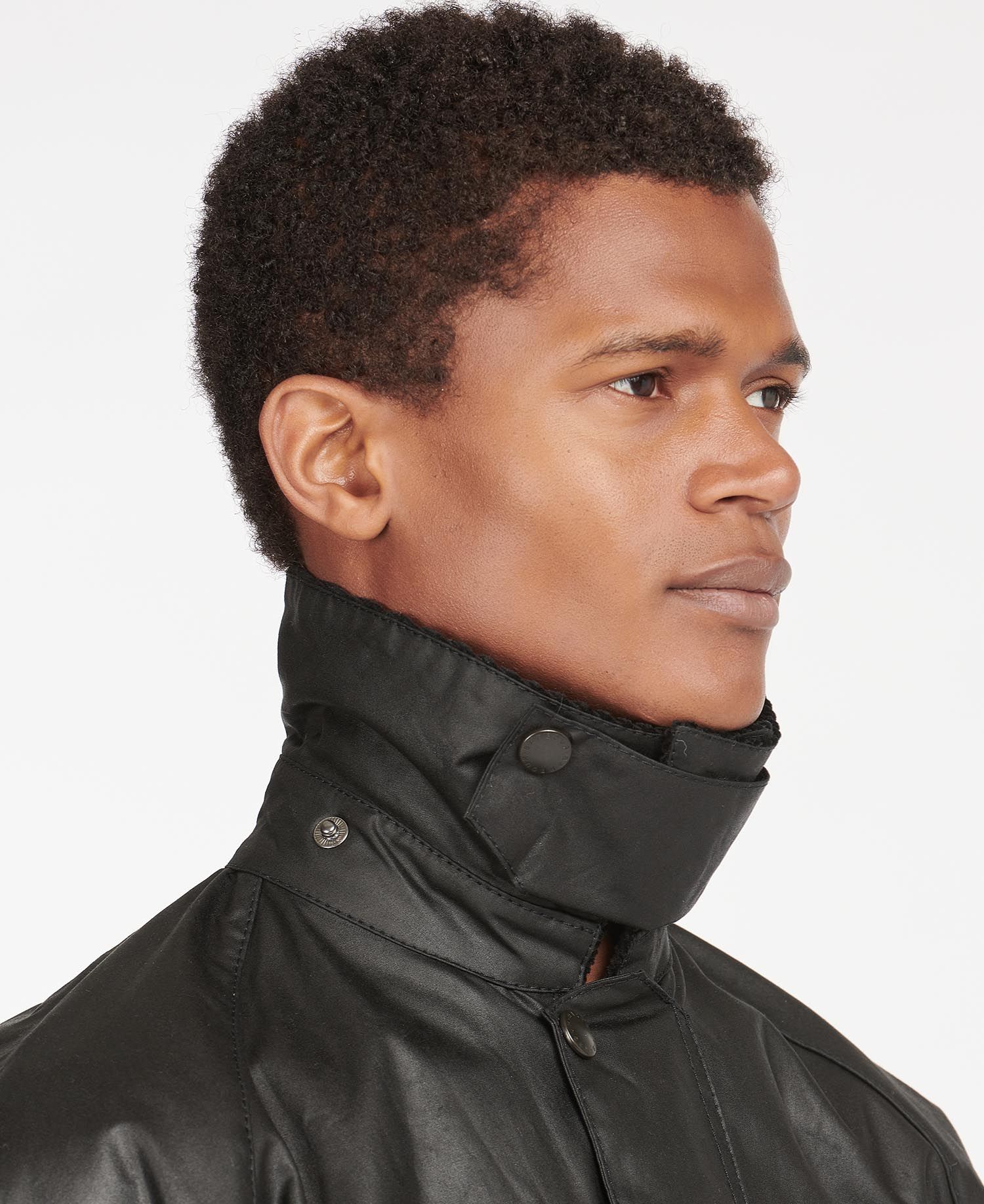 Barbour Beaufort Men's Waxed Jackets Black | 089725-NMX