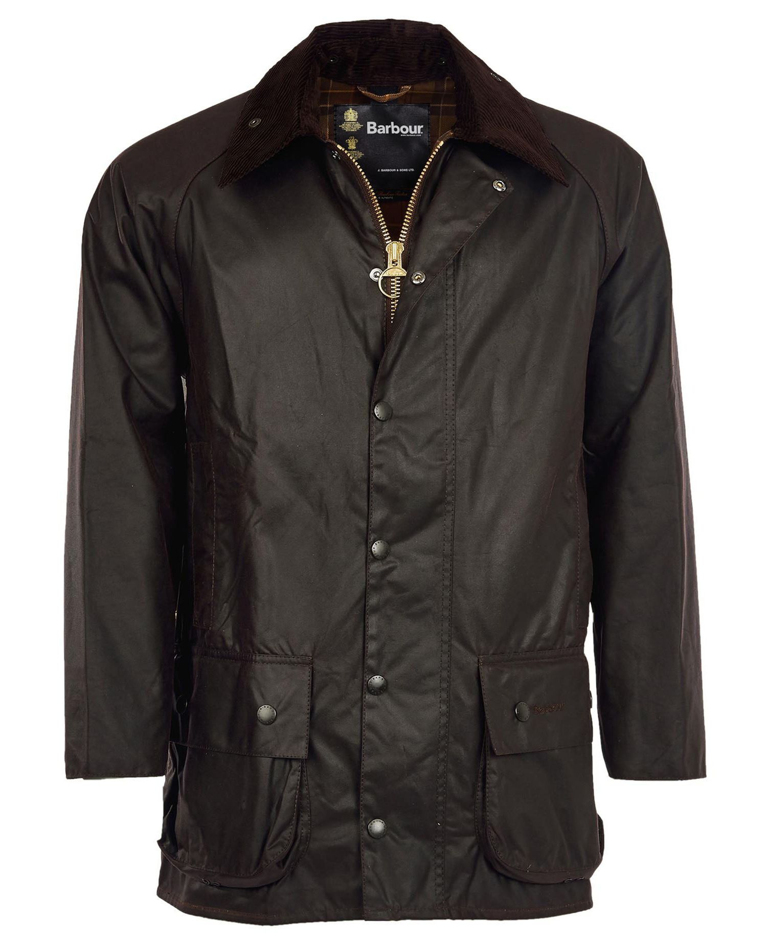 Barbour Beaufort Men's Waxed Jackets Black | 274819-THA