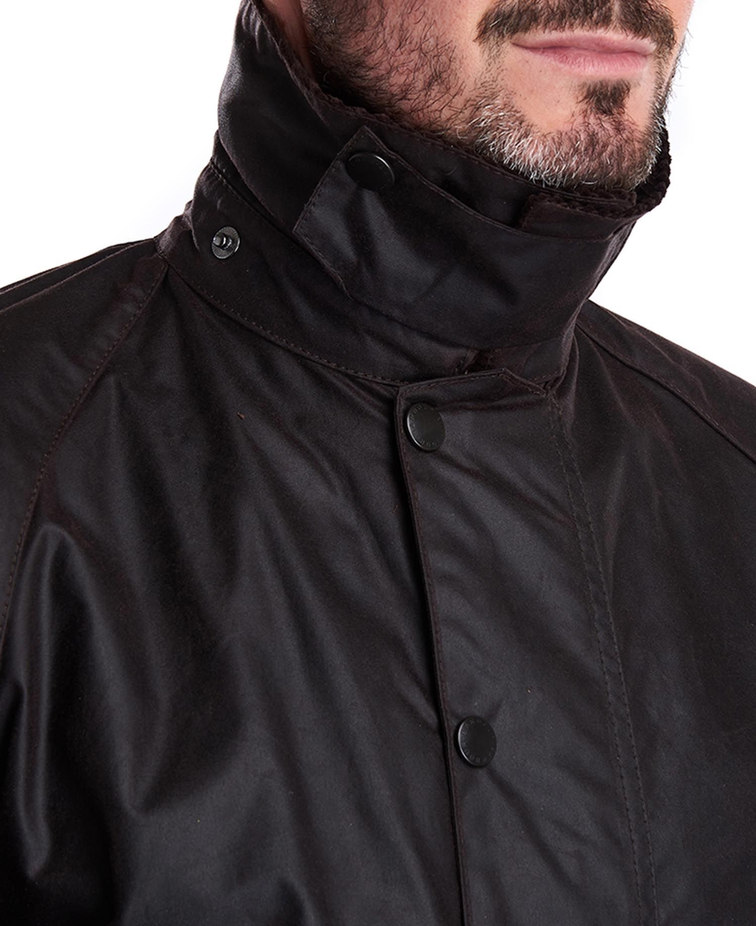 Barbour Beaufort Men's Waxed Jackets Black | 274819-THA