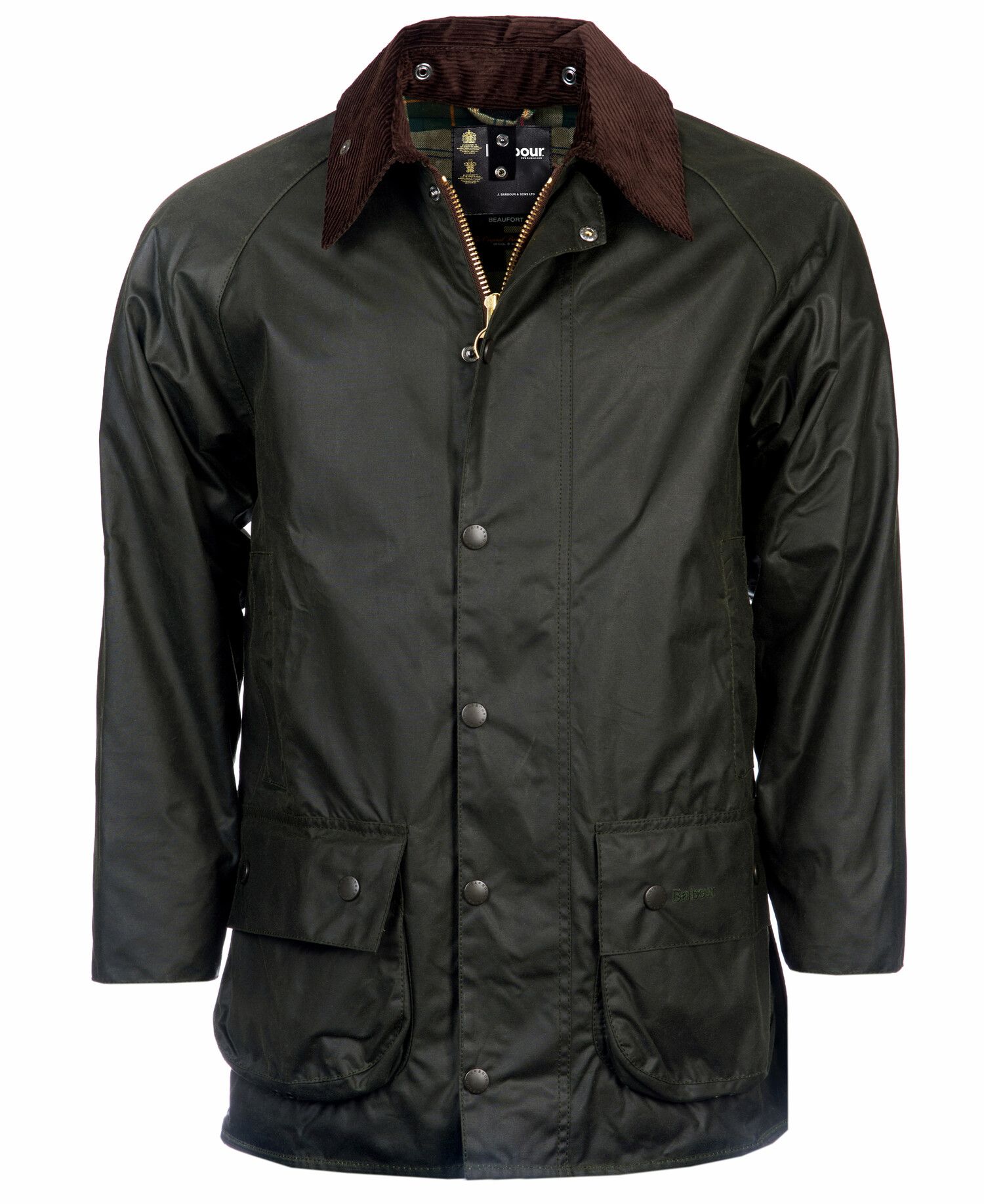 Barbour Beauforted Cotton Men's Waxed Jackets Black | 682497-JYW