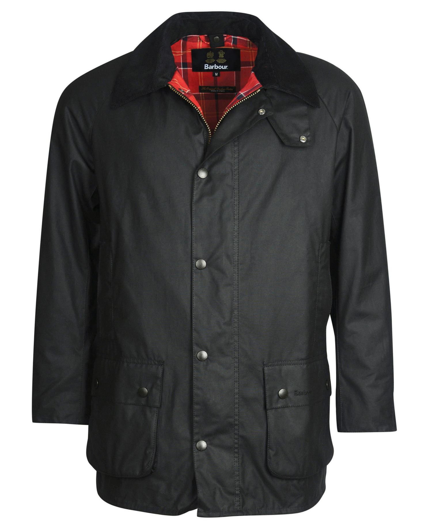 Barbour Beausby Men's Waxed Jackets Black | 937048-FUE