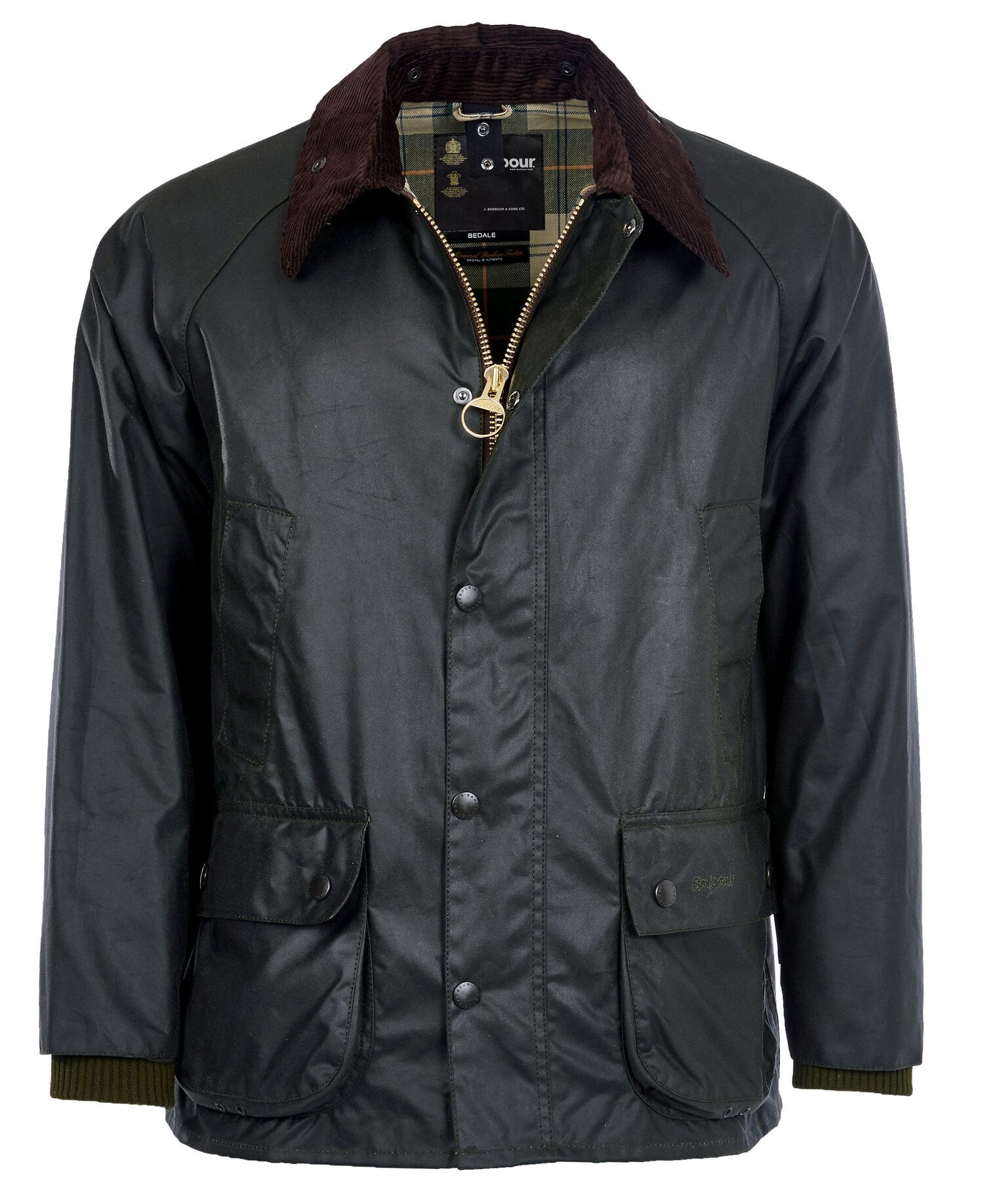 Barbour Bedale Men's Waxed Jackets Black | 764501-PCS