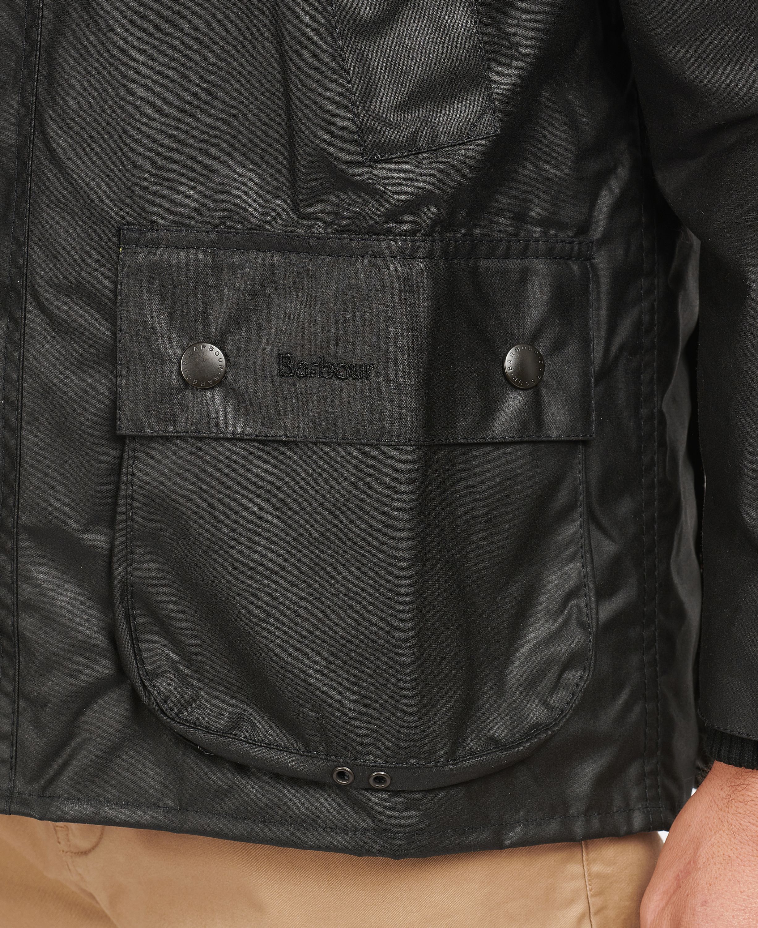 Barbour Bedale Men's Waxed Jackets Black | 798362-NTV