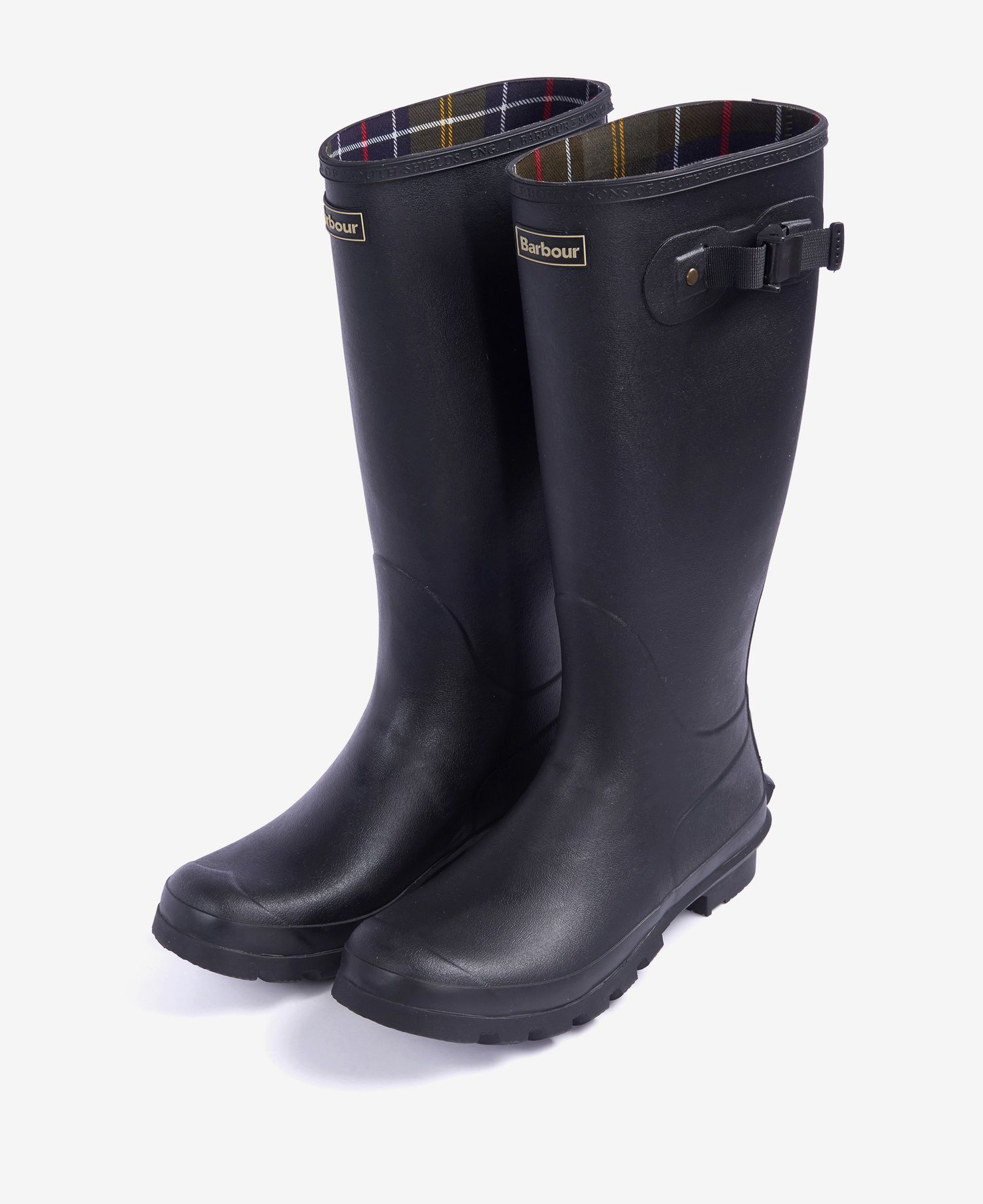 Barbour Bede Wellington Men's Rain Boots Black | 792360-RYP