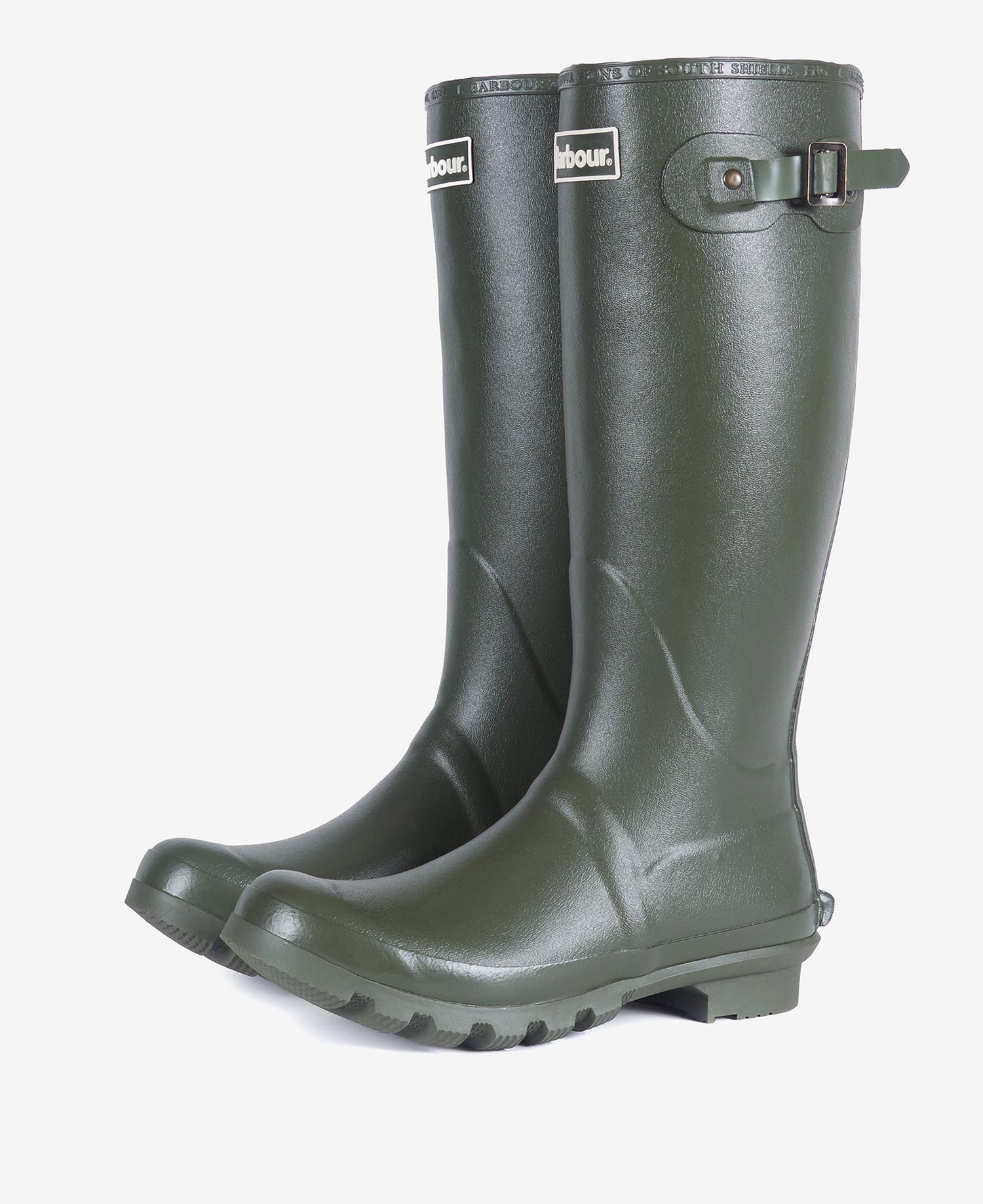 Barbour Bede Wellington Men's Rain Boots Black | 891205-EBO