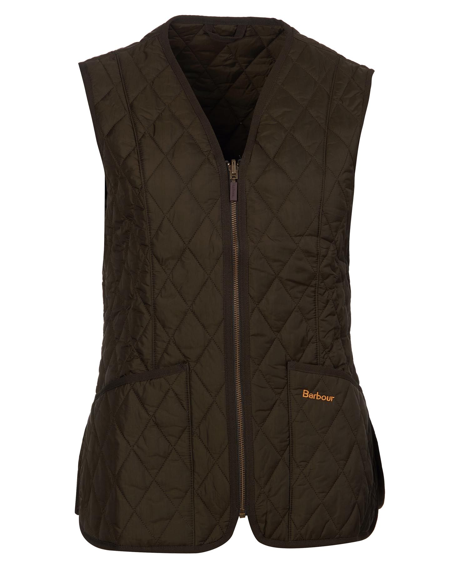 Barbour Betty Interactive Liner Women's Vest Dark Olive | 321645-NMJ