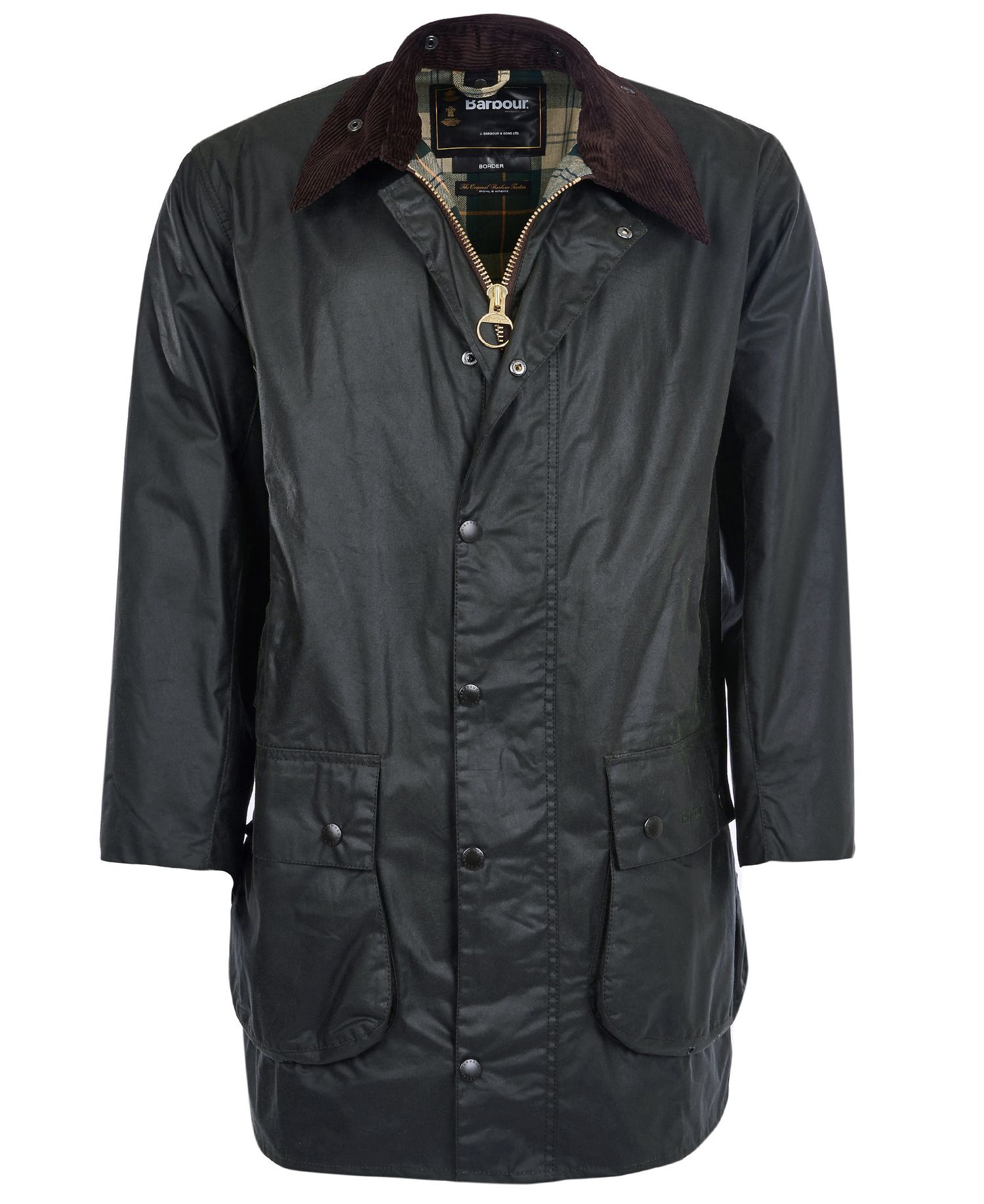 Barbour Border Men's Waxed Jackets Navy | 523687-YQI