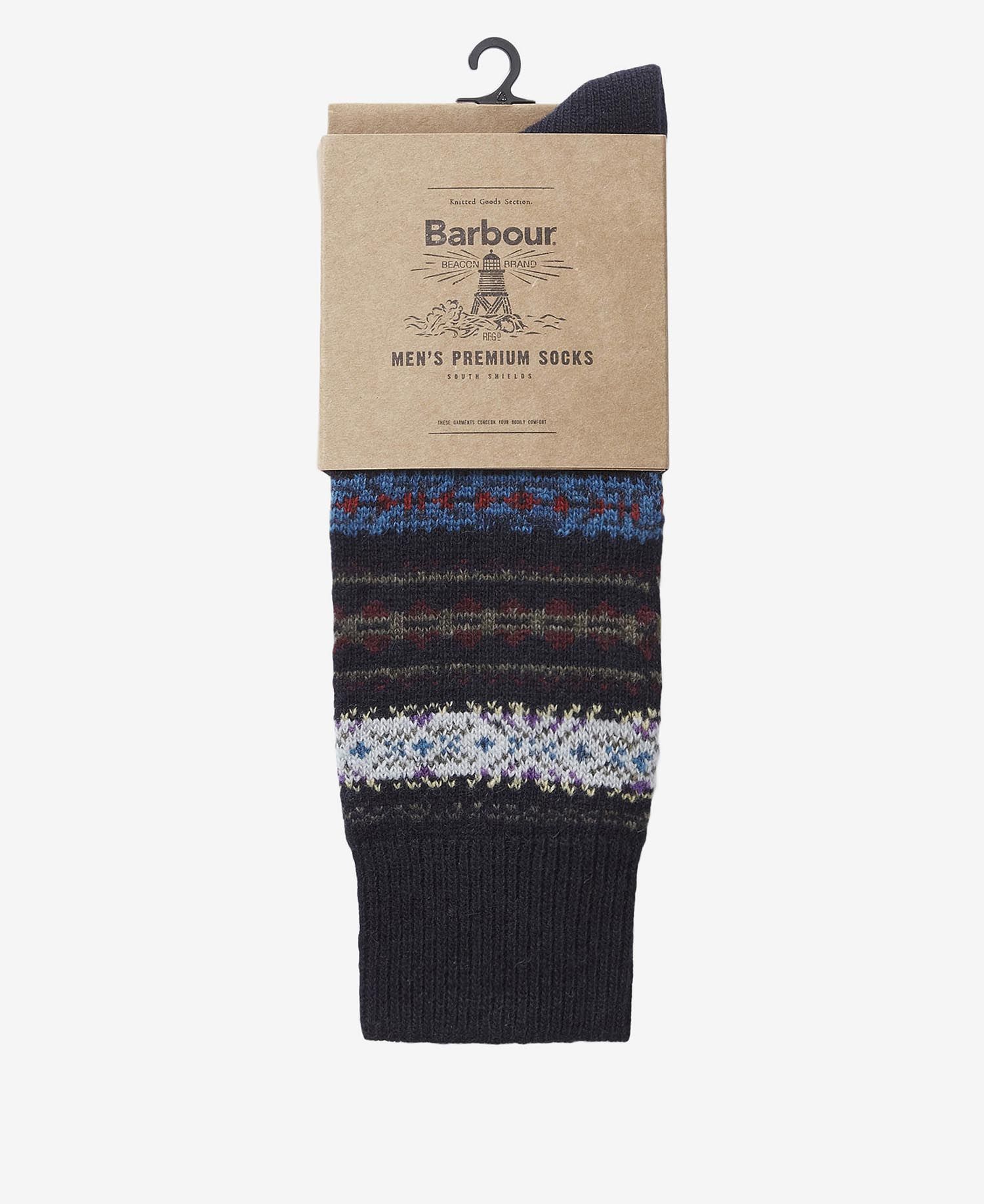 Barbour Boyd Men\'s Socks Navy | 840312-LIZ