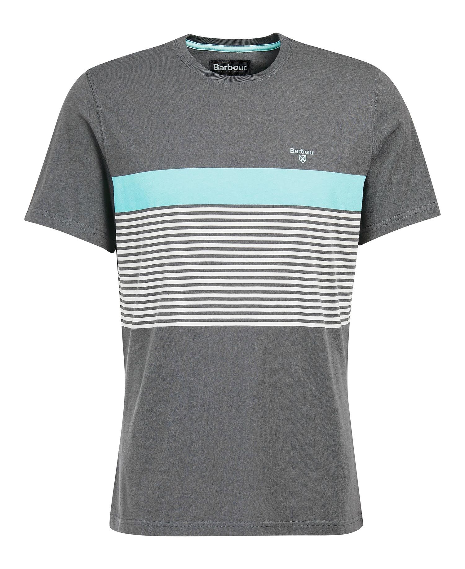 Barbour Braeside Men's T Shirts Grey | 146732-XVK