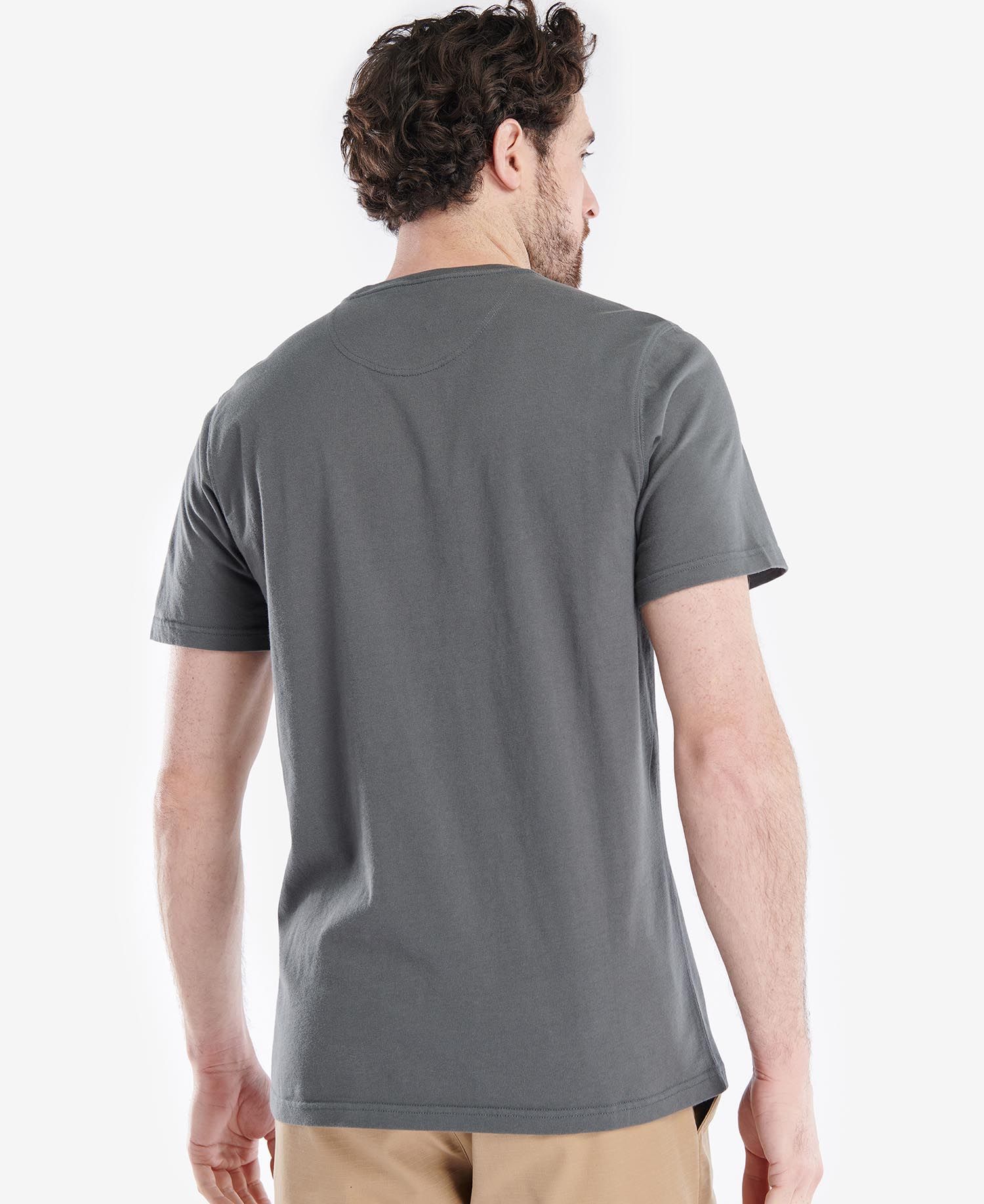 Barbour Braeside Men's T Shirts Grey | 146732-XVK