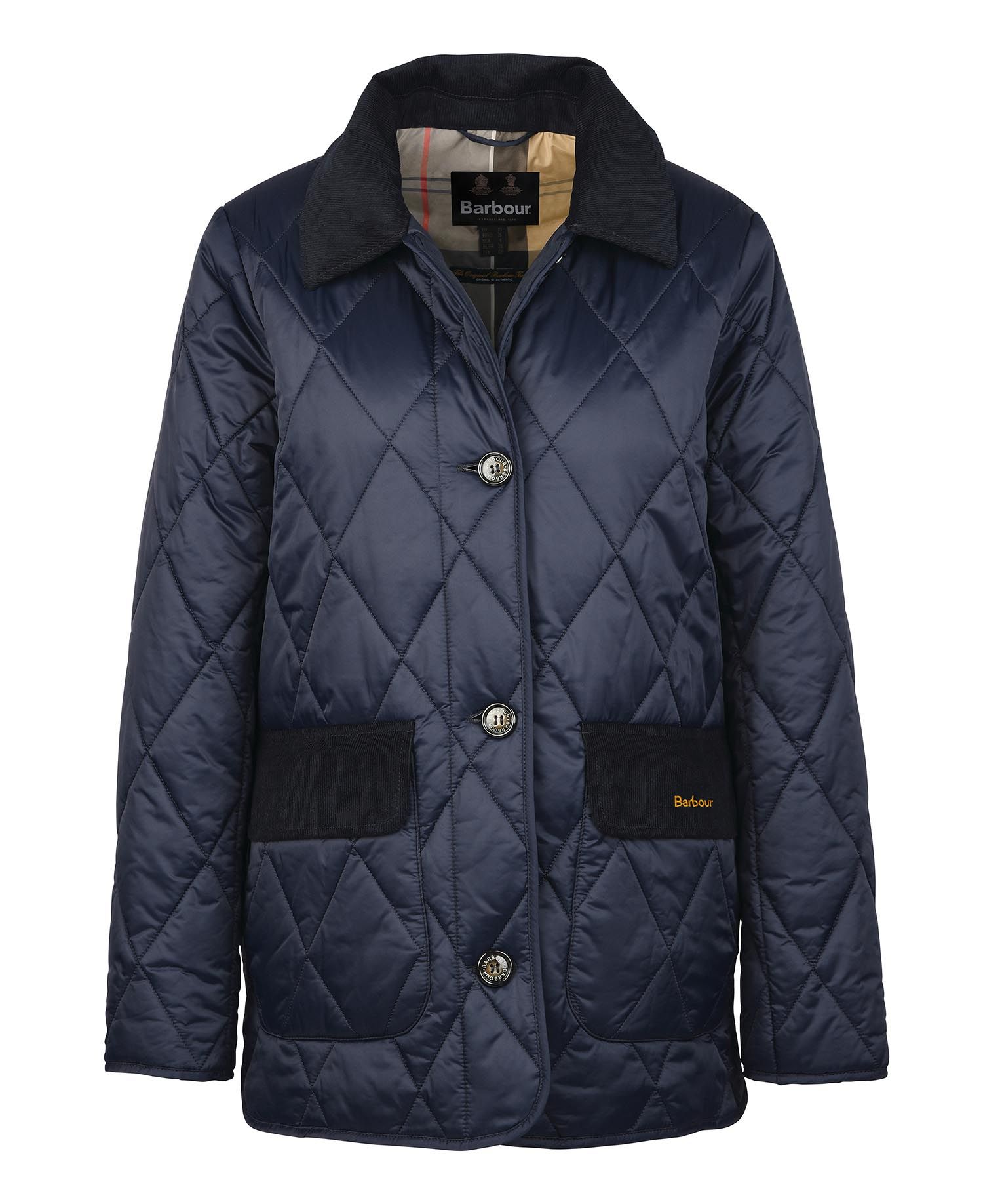 Barbour Bragar Women's Quilted Jackets Navy | 368902-GQE