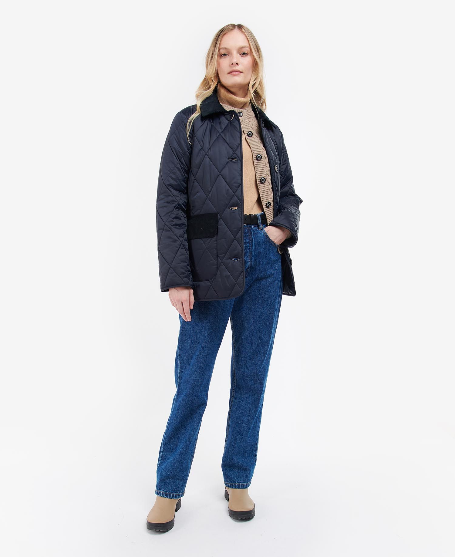 Barbour Bragar Women's Quilted Jackets Navy | 368902-GQE